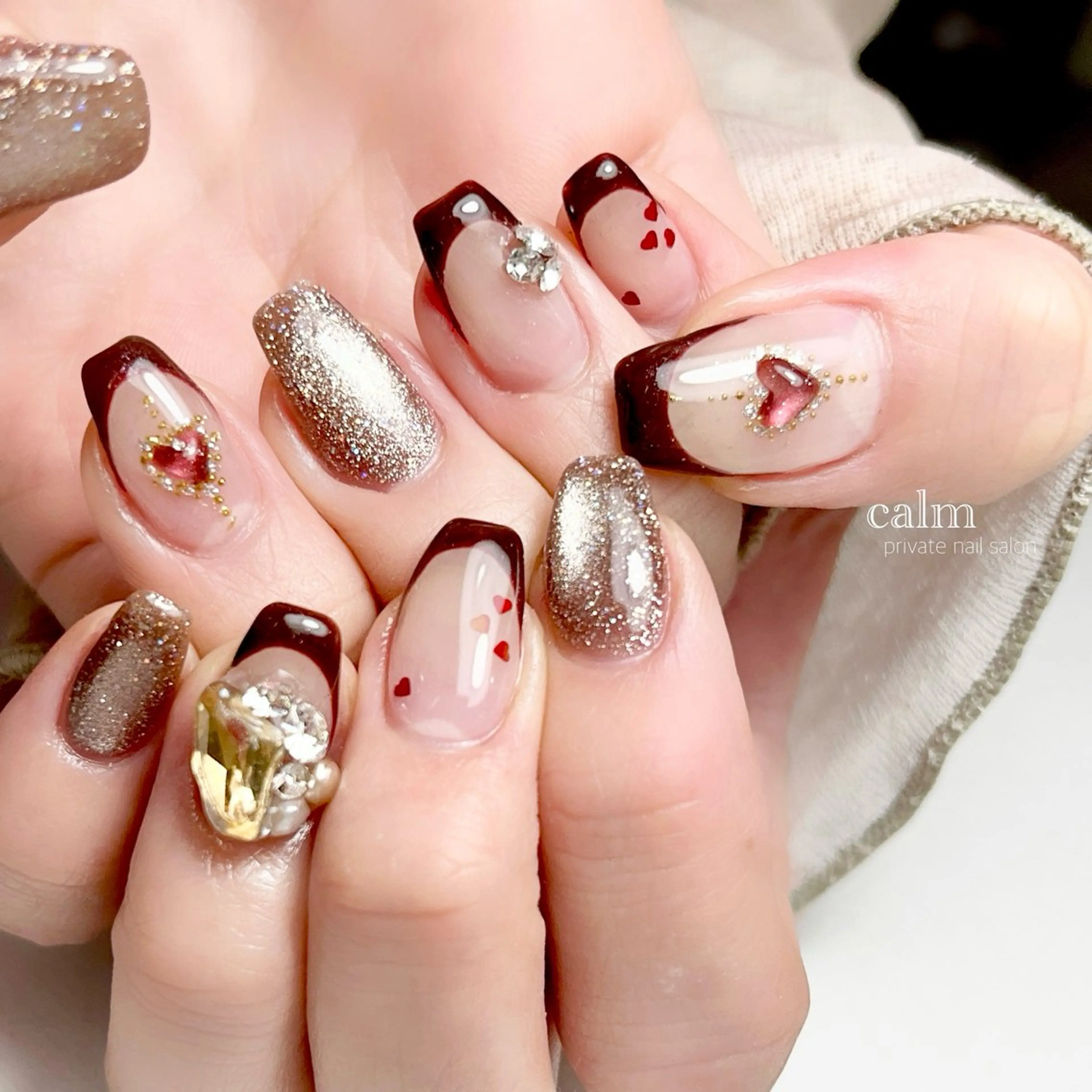 ネイル ハンドネイル calm 〔ｶｰﾑ〕のネイルデザイン