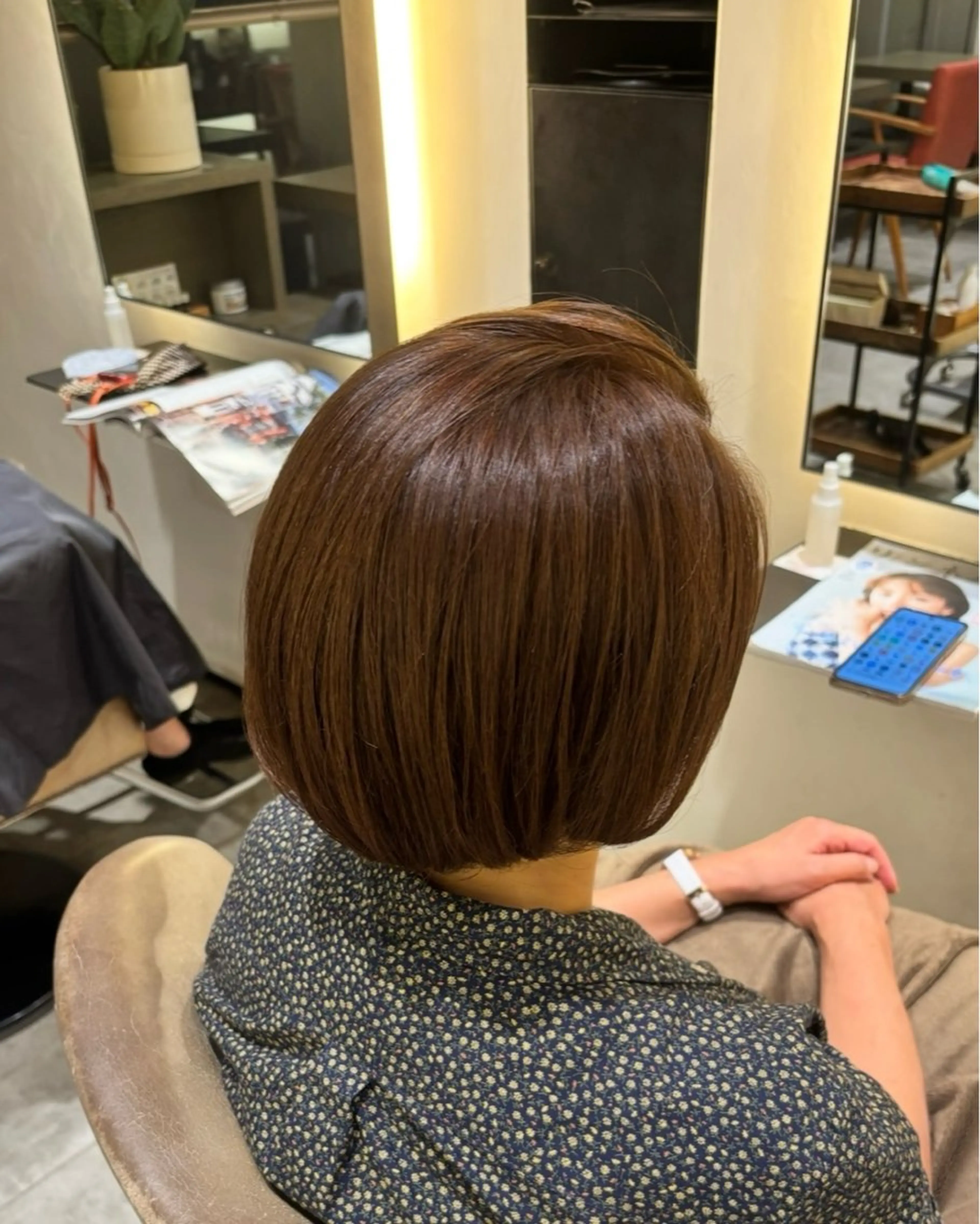 【リタッチカラー】白髪染め•グレーカラー○の写真