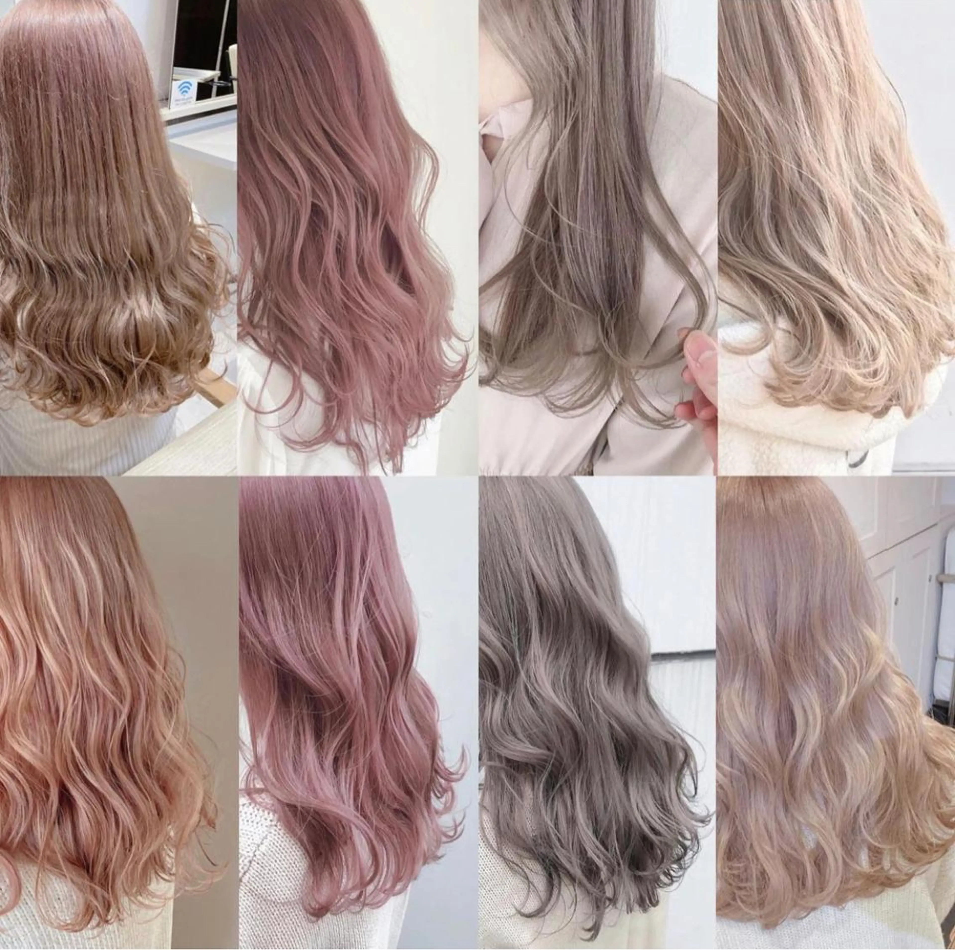 ロング カラー ヘアアレンジ ハイトーンカラー 新規割引あり♡ yuuのヘアスタイル