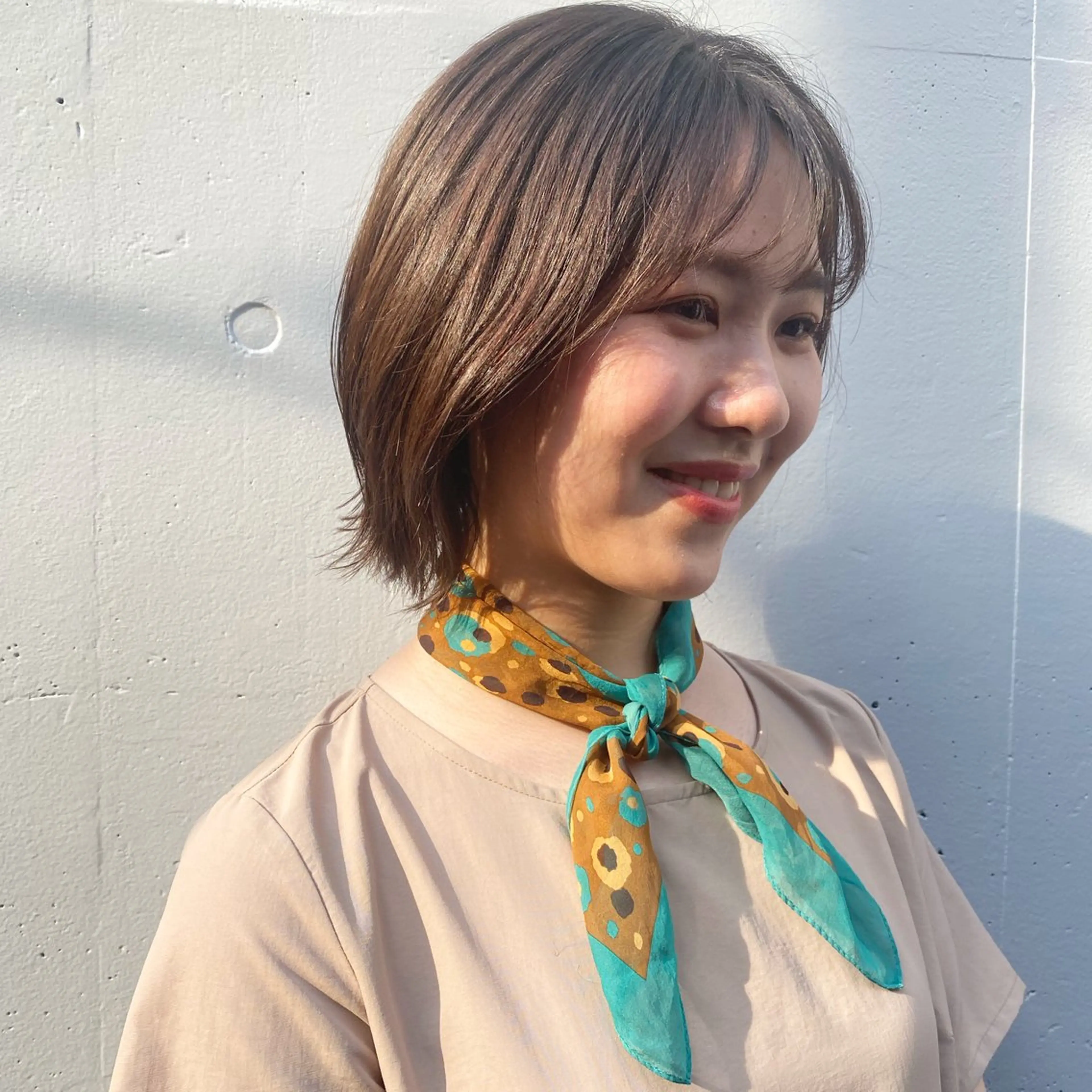 ショート カラー カット ヘアカラー les baladins du miroir所属・🍃YURI 🍃のヘアスタイル