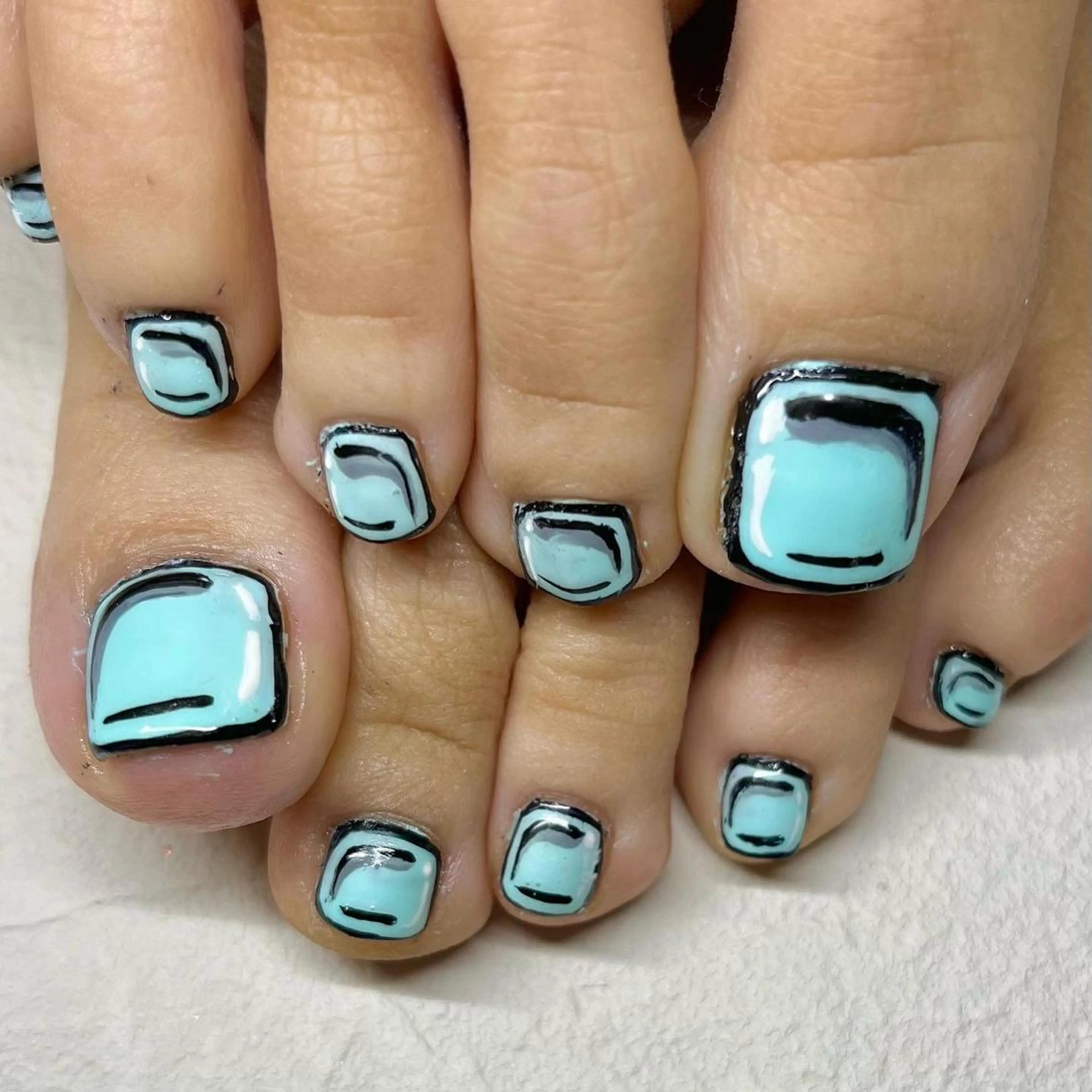 ネイル フットネイル ネイルスタジオ コスタ•デルマールのネイルデザイン