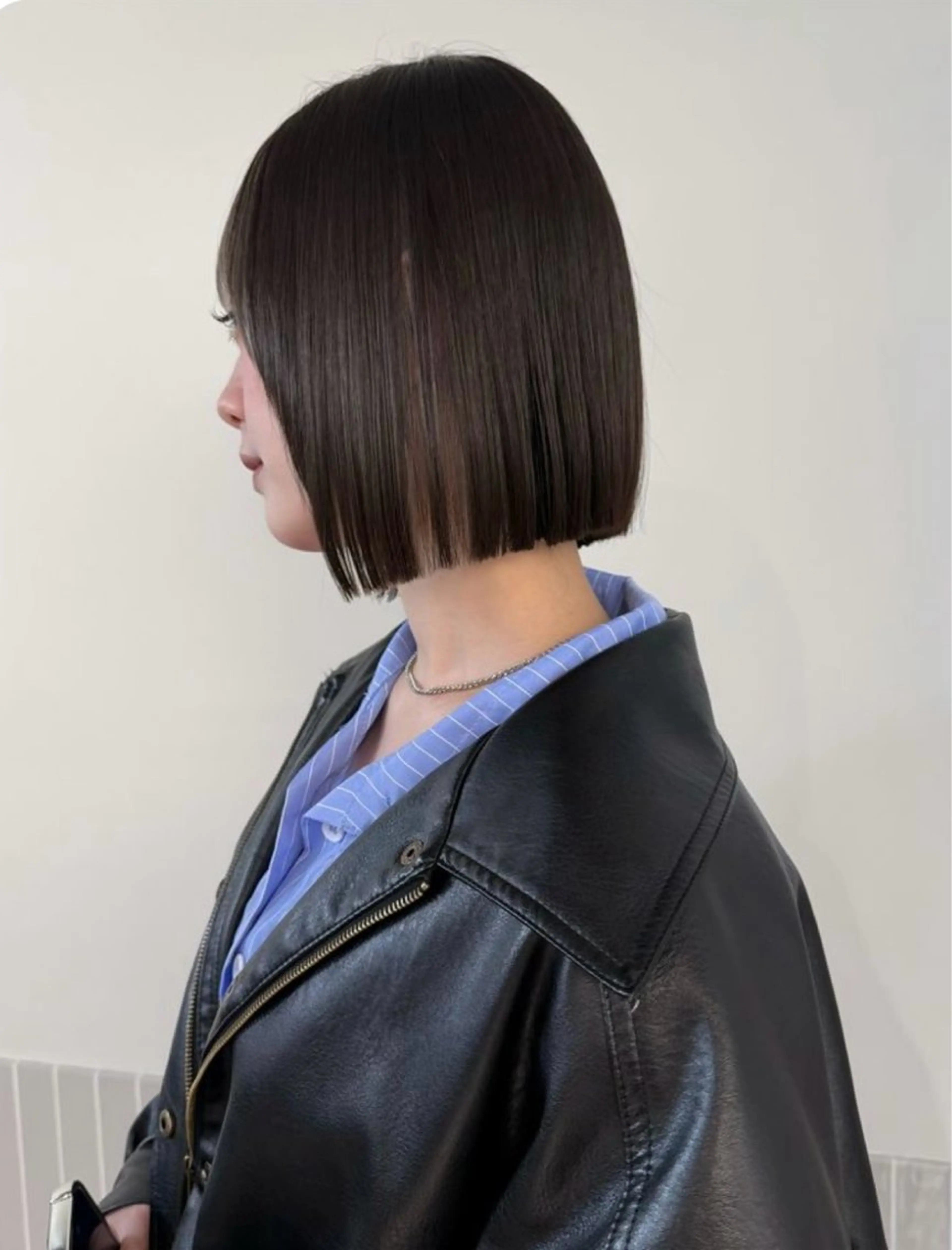 ショート カット 縮毛矯正 トリートメント 縮毛矯正×ボブ美容師 /飯田 輝のヘアスタイル