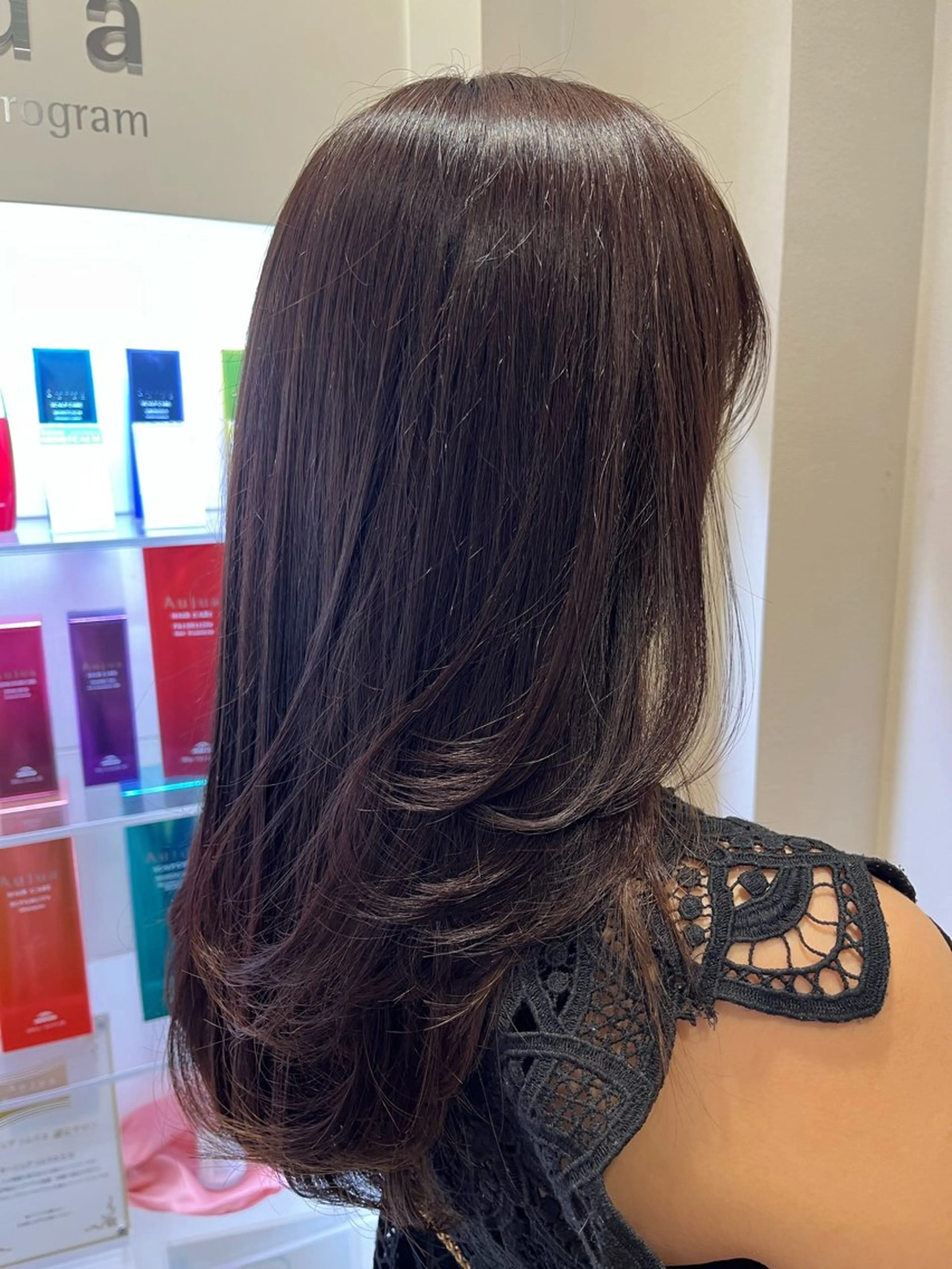 カット トリートメント 𝐀𝐲𝐚𝐤𝐚 /艶髪/ストレートのヘアスタイル