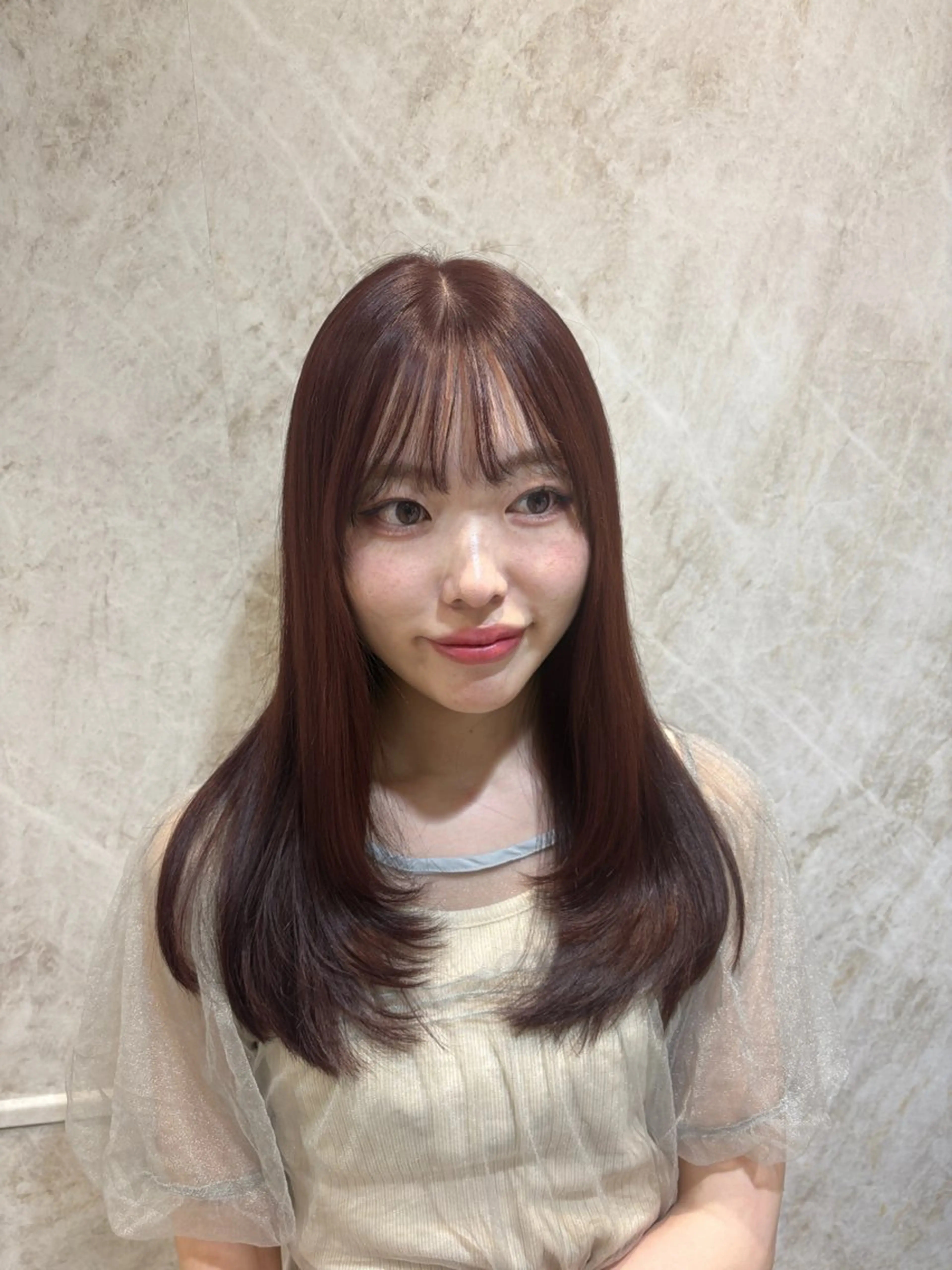 セミロング 無料カット/髪質改善 /銀座/🤍ゆう🤍のヘアスタイル