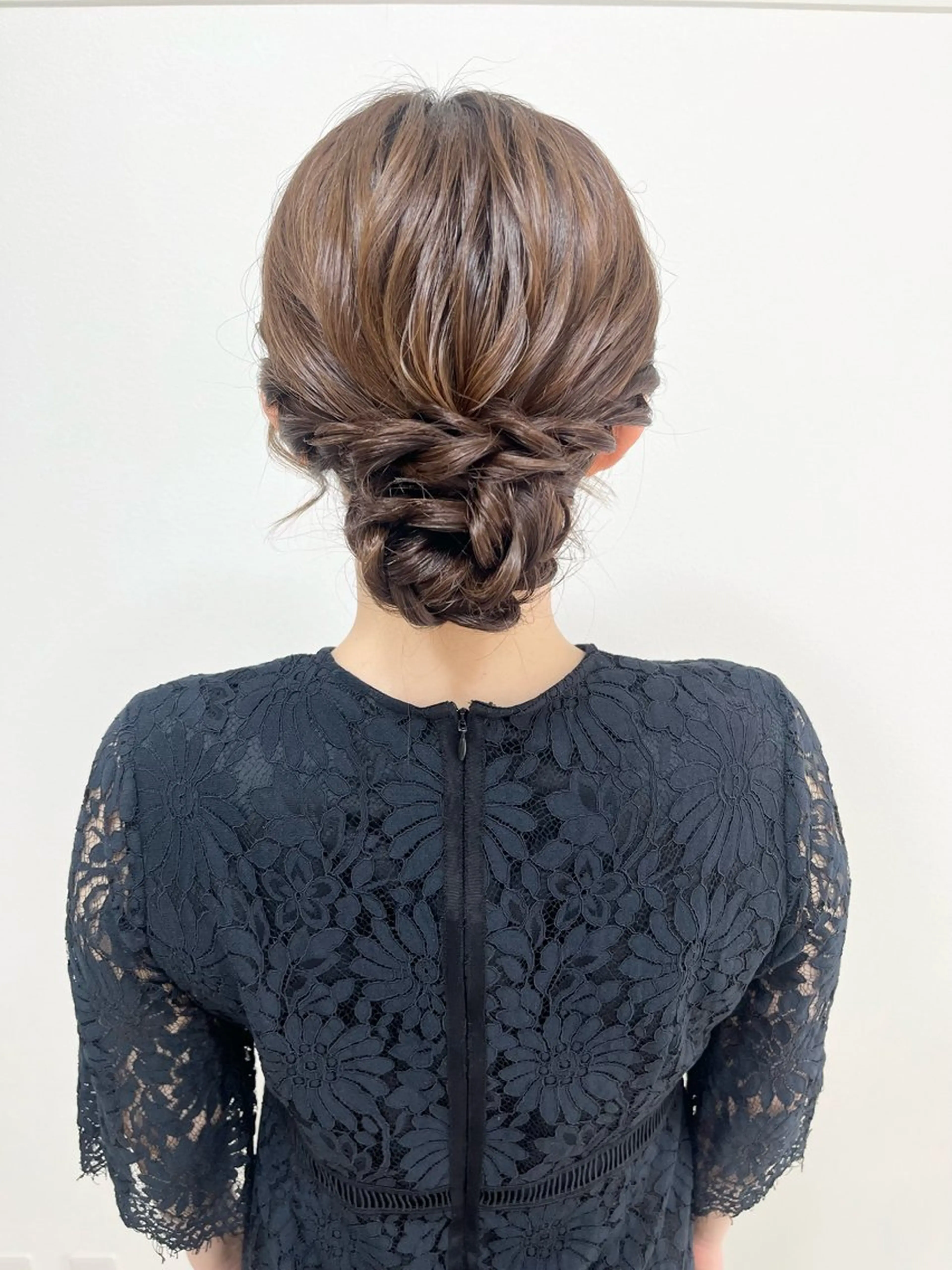 セミロング ヘアアレンジ ヘアセット ヘアセットサロン /上坪愛美のヘアスタイル