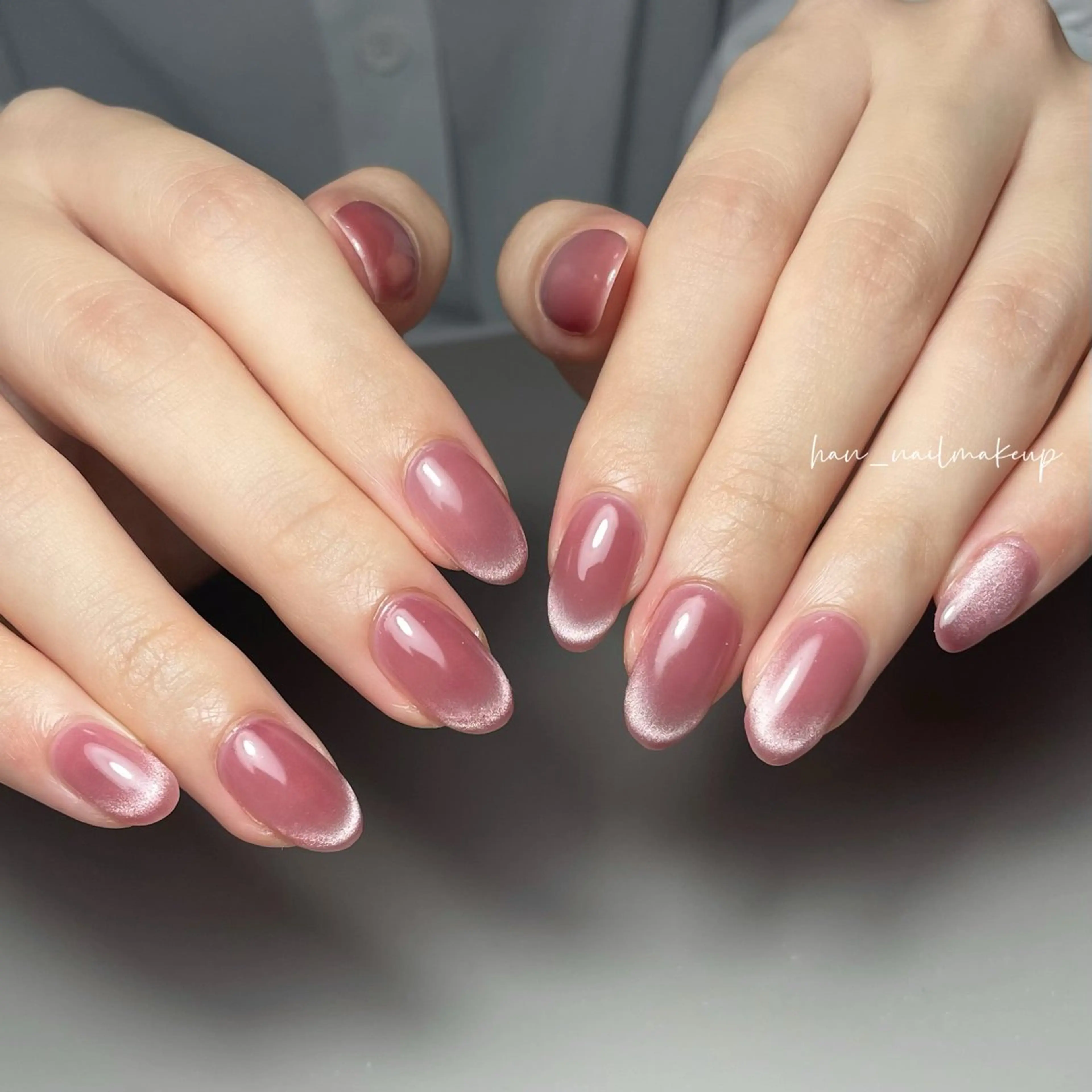 ネイル マグネットネイル ハンドネイル Han Nail 【y&m】のネイルデザイン