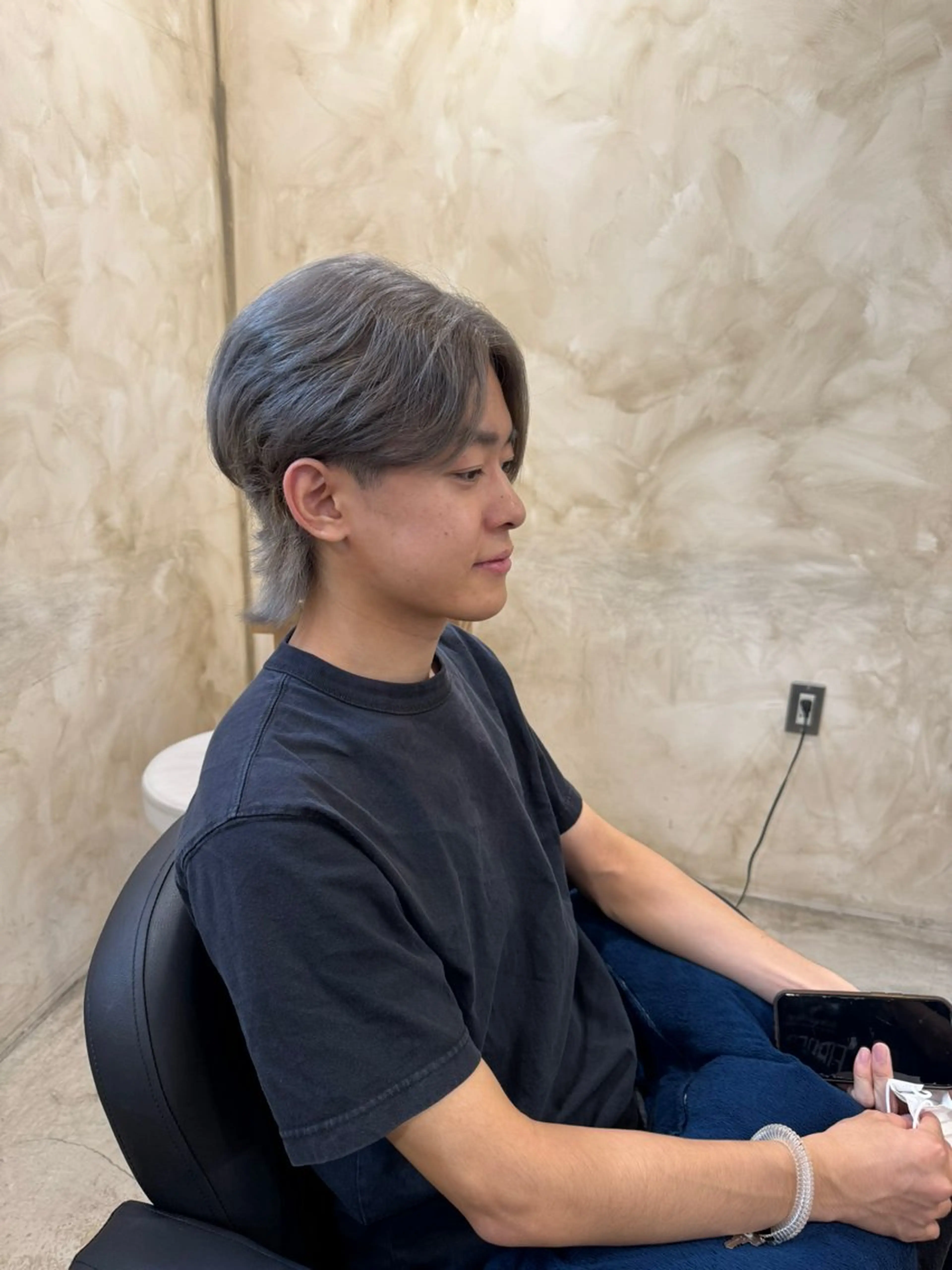 ショート メンズ メンズブリーチ メンズ美容師力石 裕隆のヘアスタイル