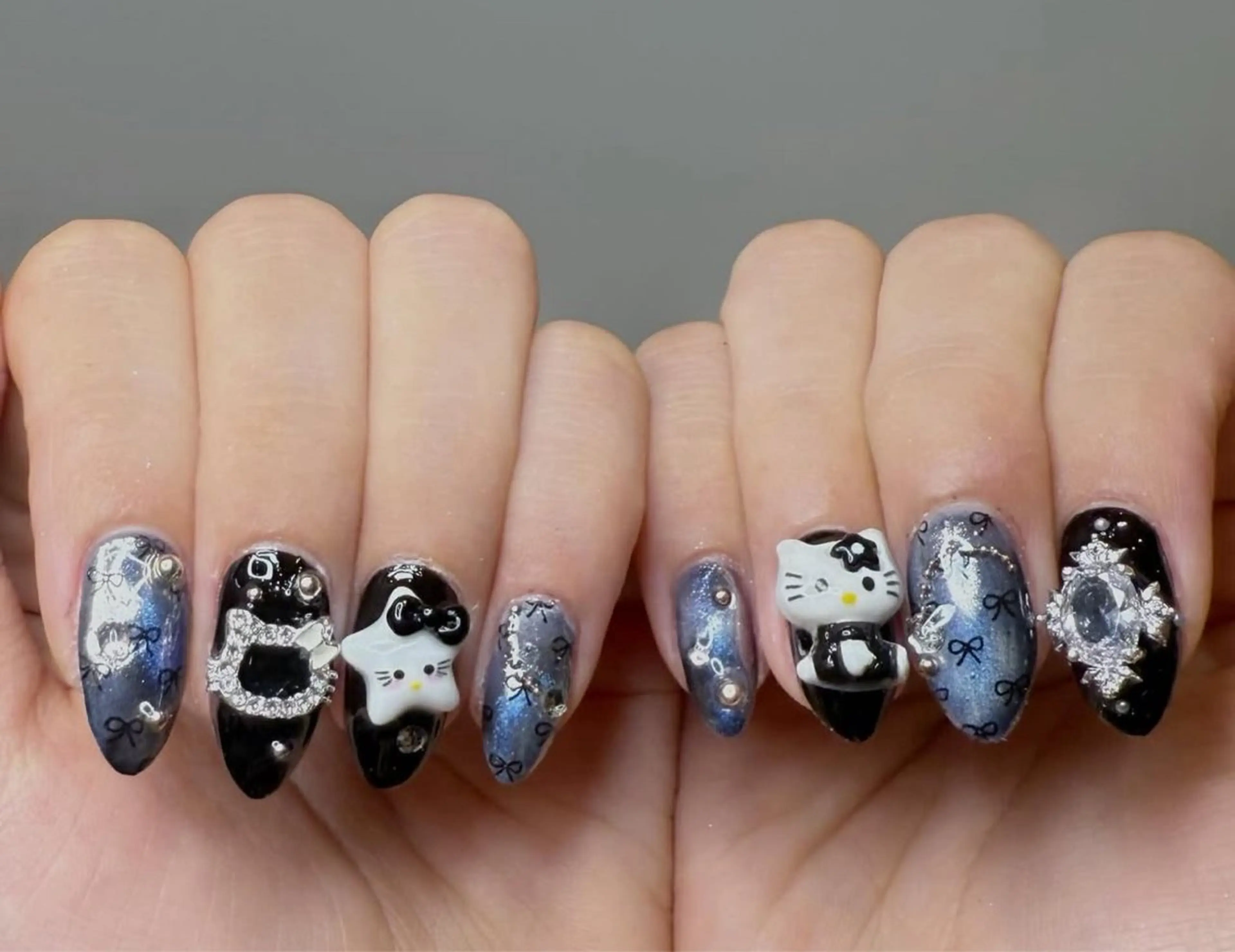 ネイル ボルドー チークネイル 成人式 フレンチネイル グラデーション ハンドネイル LynaOtsuka Nailのネイルデザイン