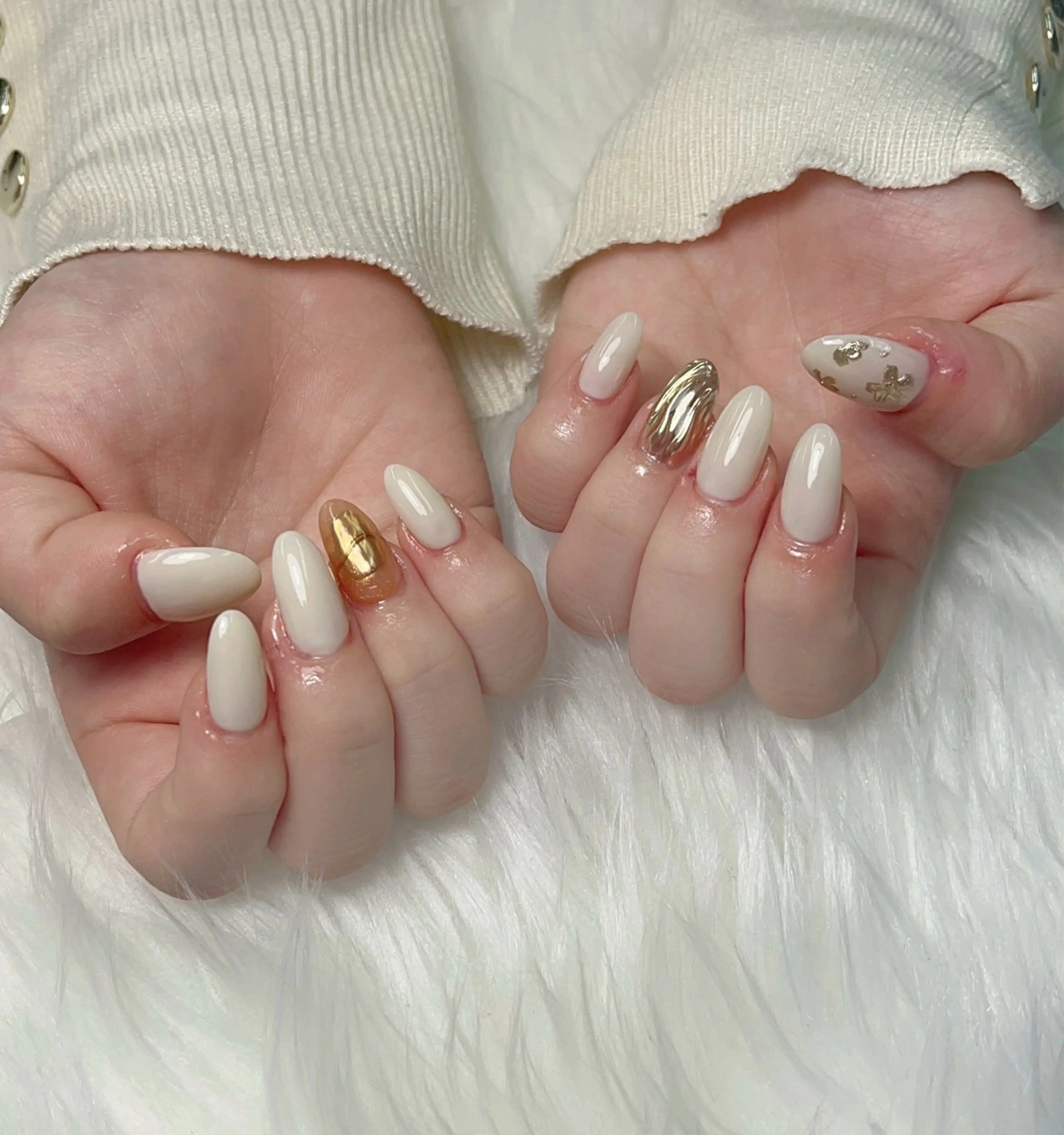 ネイル フットネイル ジェルネイル マグネットネイル 持ち込み パラジェル ハンドネイル Yumi Kingnailのネイルデザイン