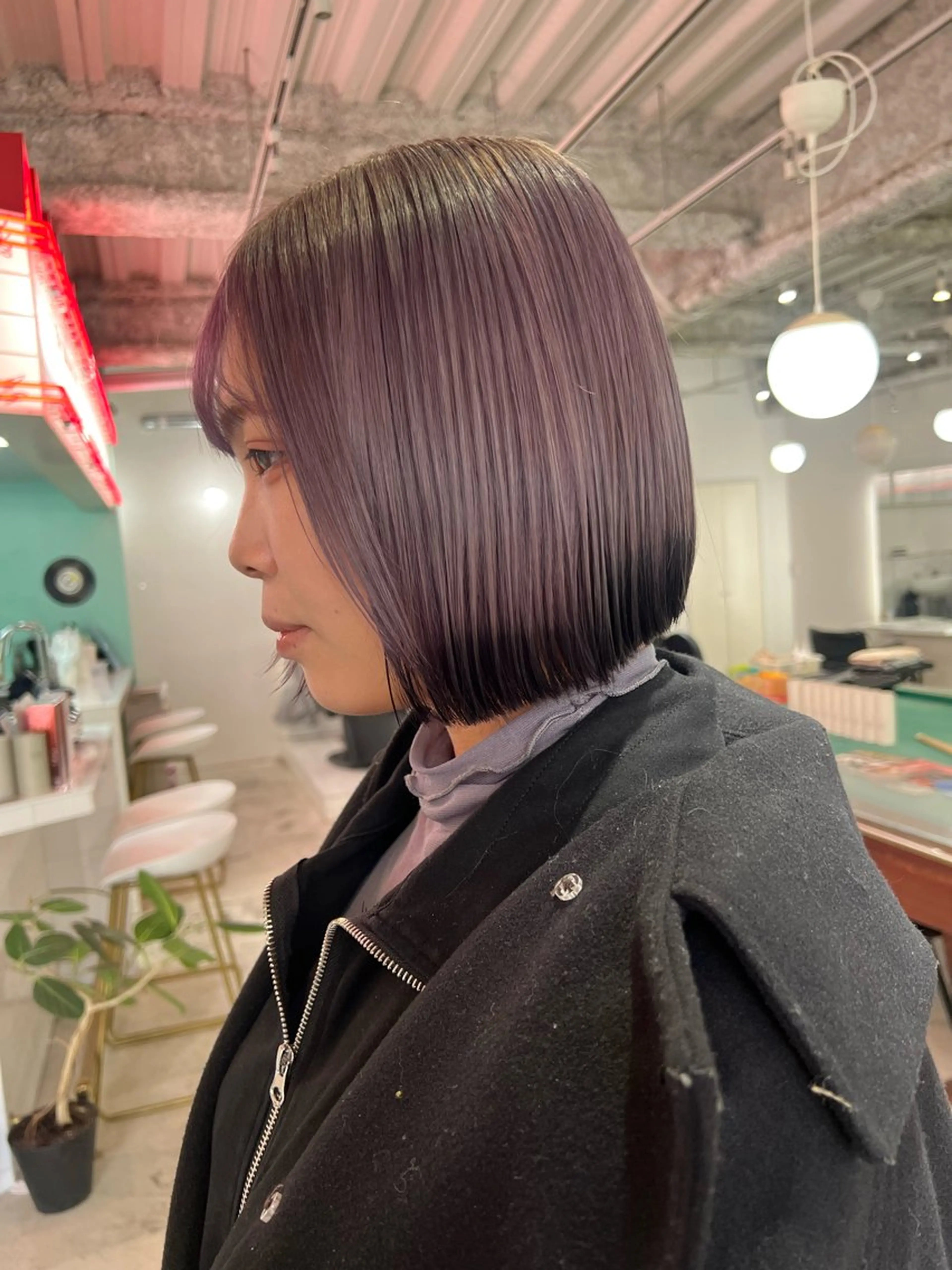 ショート ヘアカラー トリートメント 💥ウルフカット デザインあんな💥のヘアスタイル