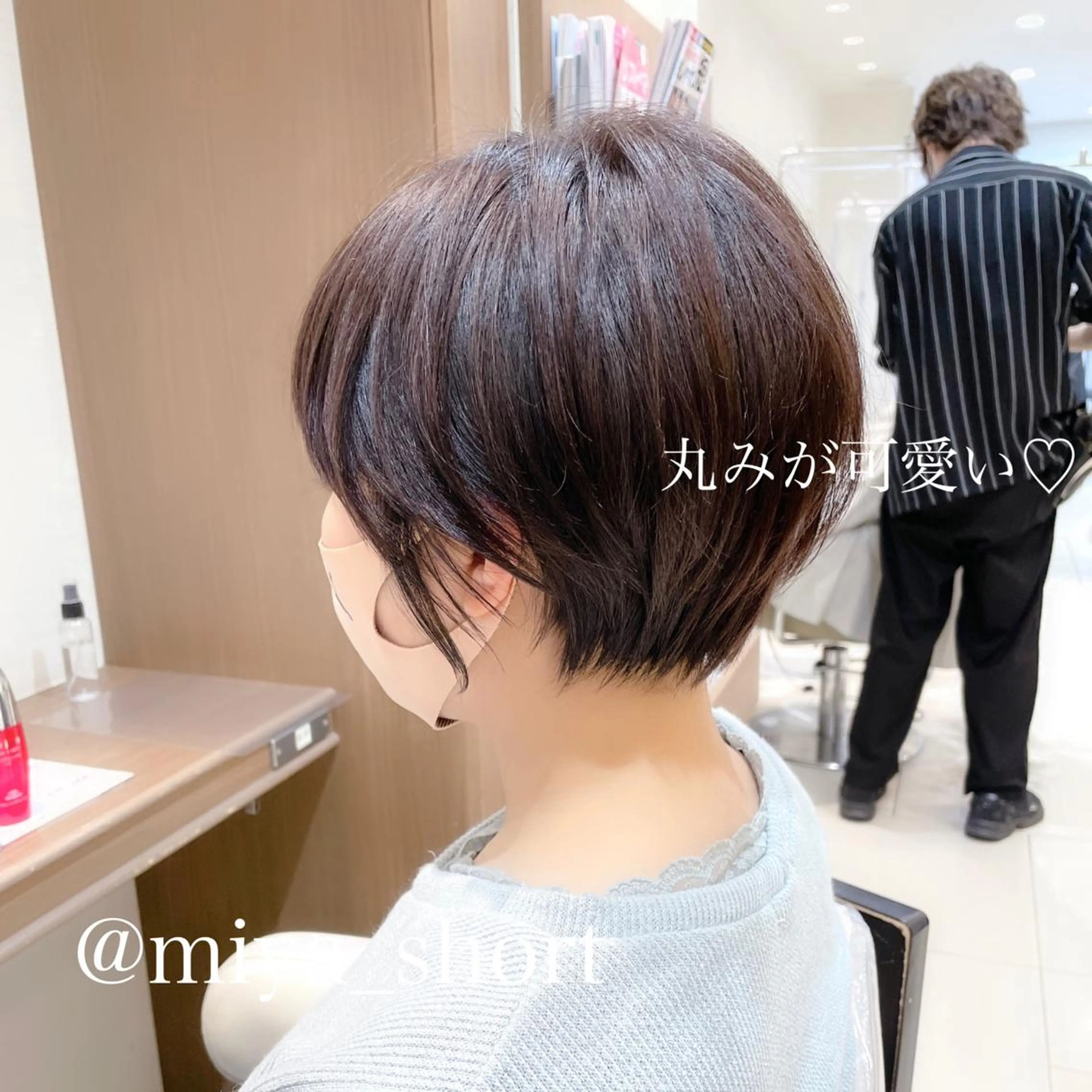ショート カラー ショートボブ ボブ ショートヘア ショート✂︎宮川 公透のヘアスタイル