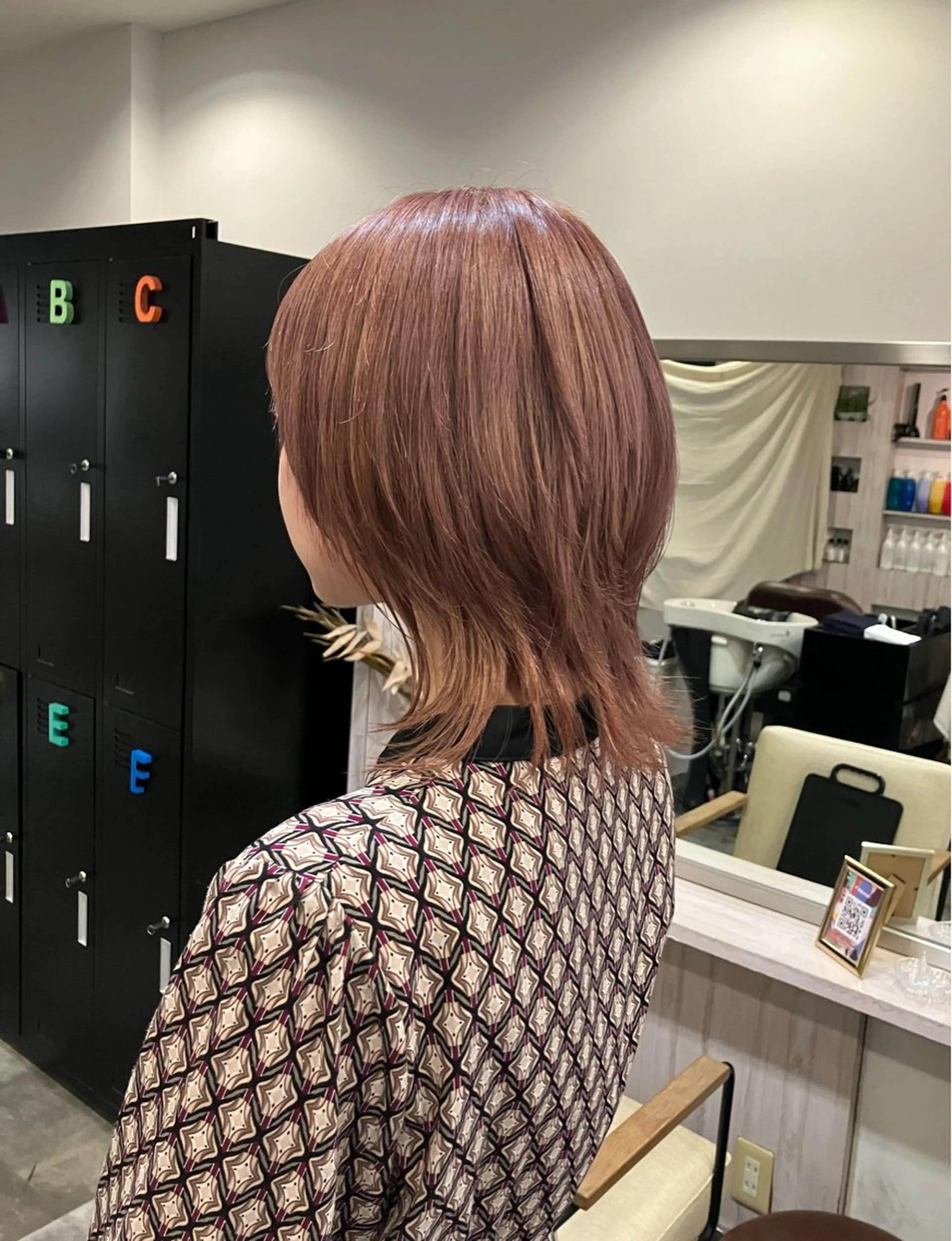 ミディアム カラー Legami 熊本（レガーミ）所属・清村 和音のヘアスタイル