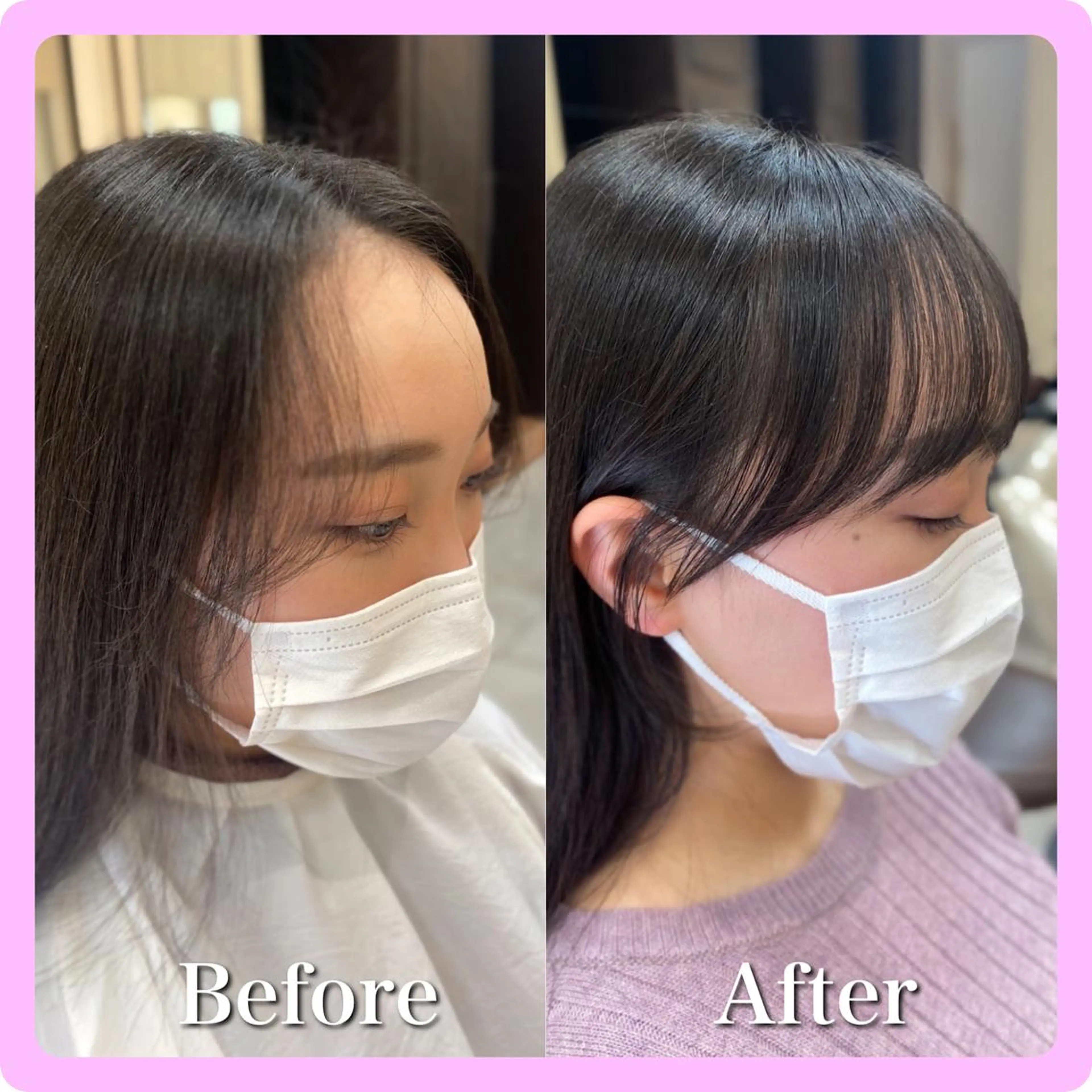 ロング 韓国ヘア🤍 NATSUNEのヘアスタイル