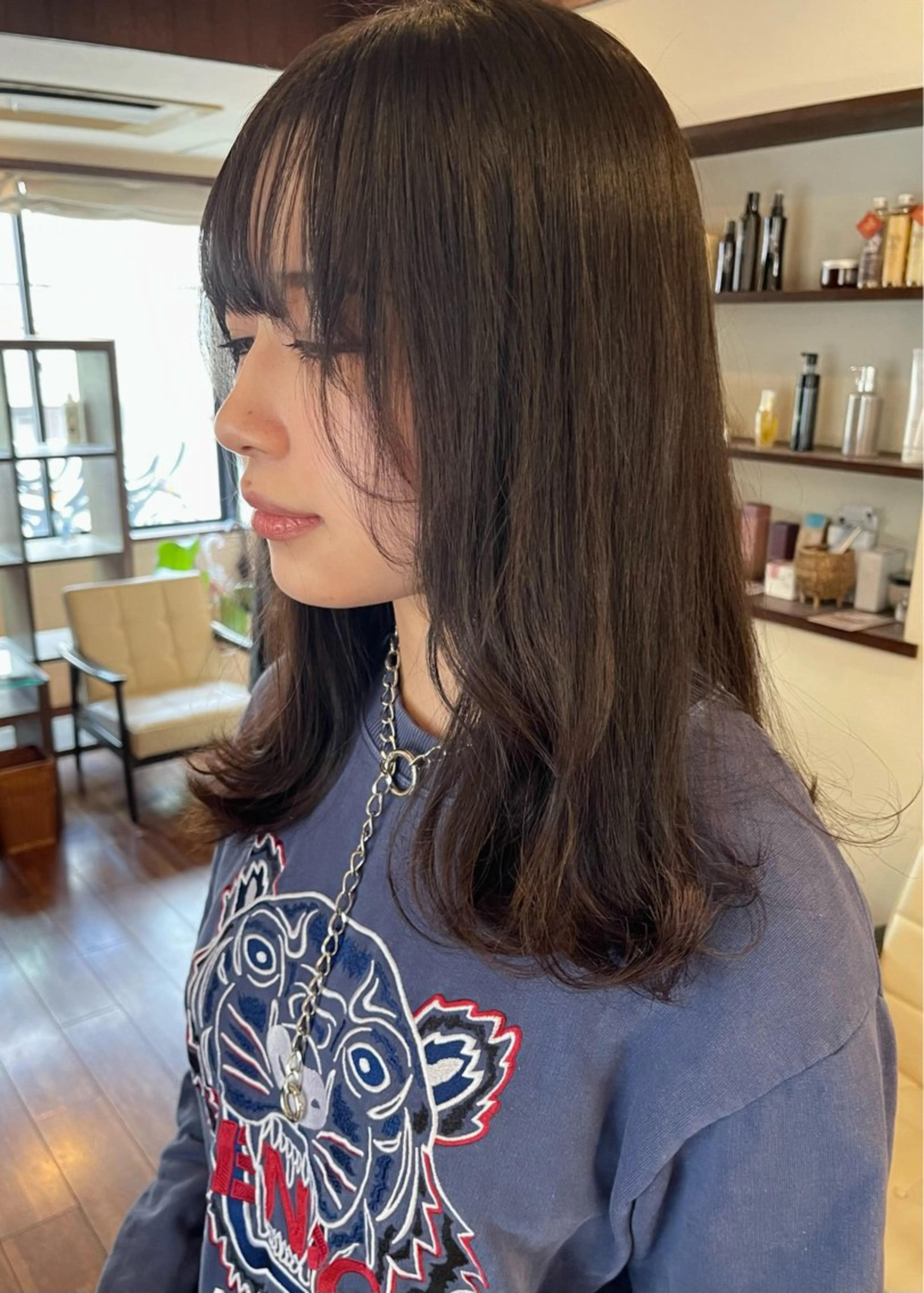 パーマ ストレートパーマ カット 縮毛矯正 髪質改善カラー ケアブリーチ/タムのヘアスタイル