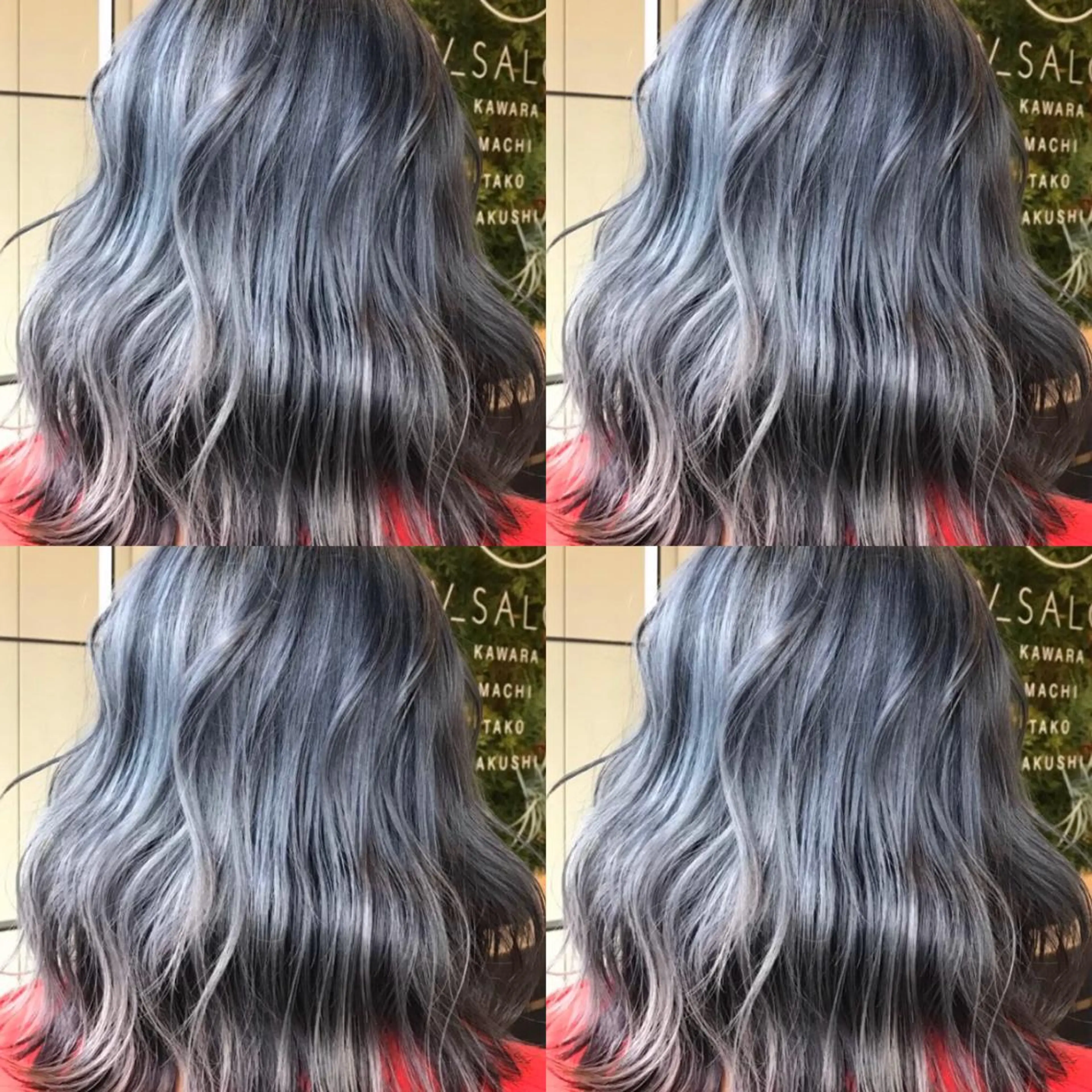 ショート カラー ヘアカラー Hanna by W_SALONのヘアスタイル