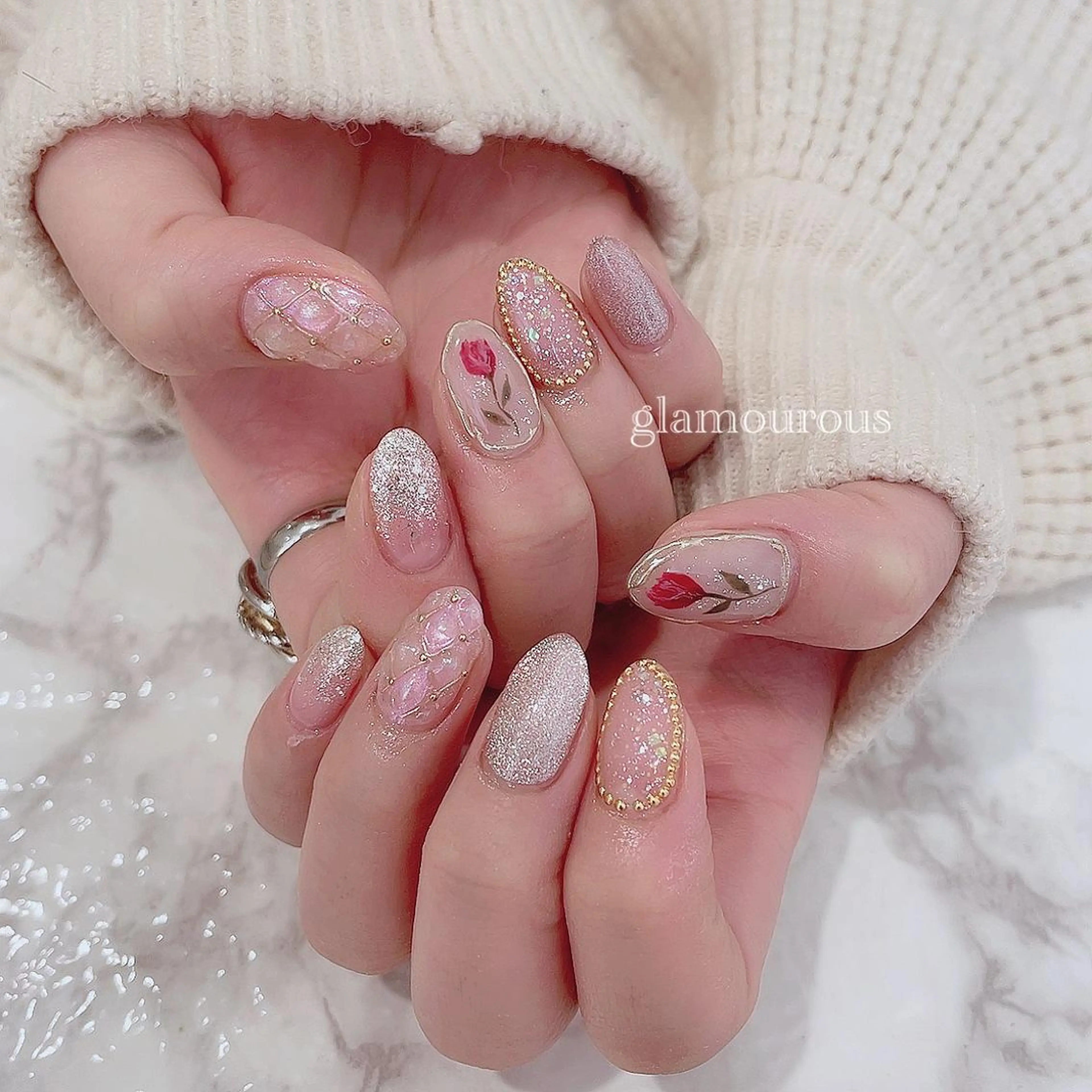 ネイル ハンドネイル ハンドケア nailsalon SuMILEのネイルデザイン