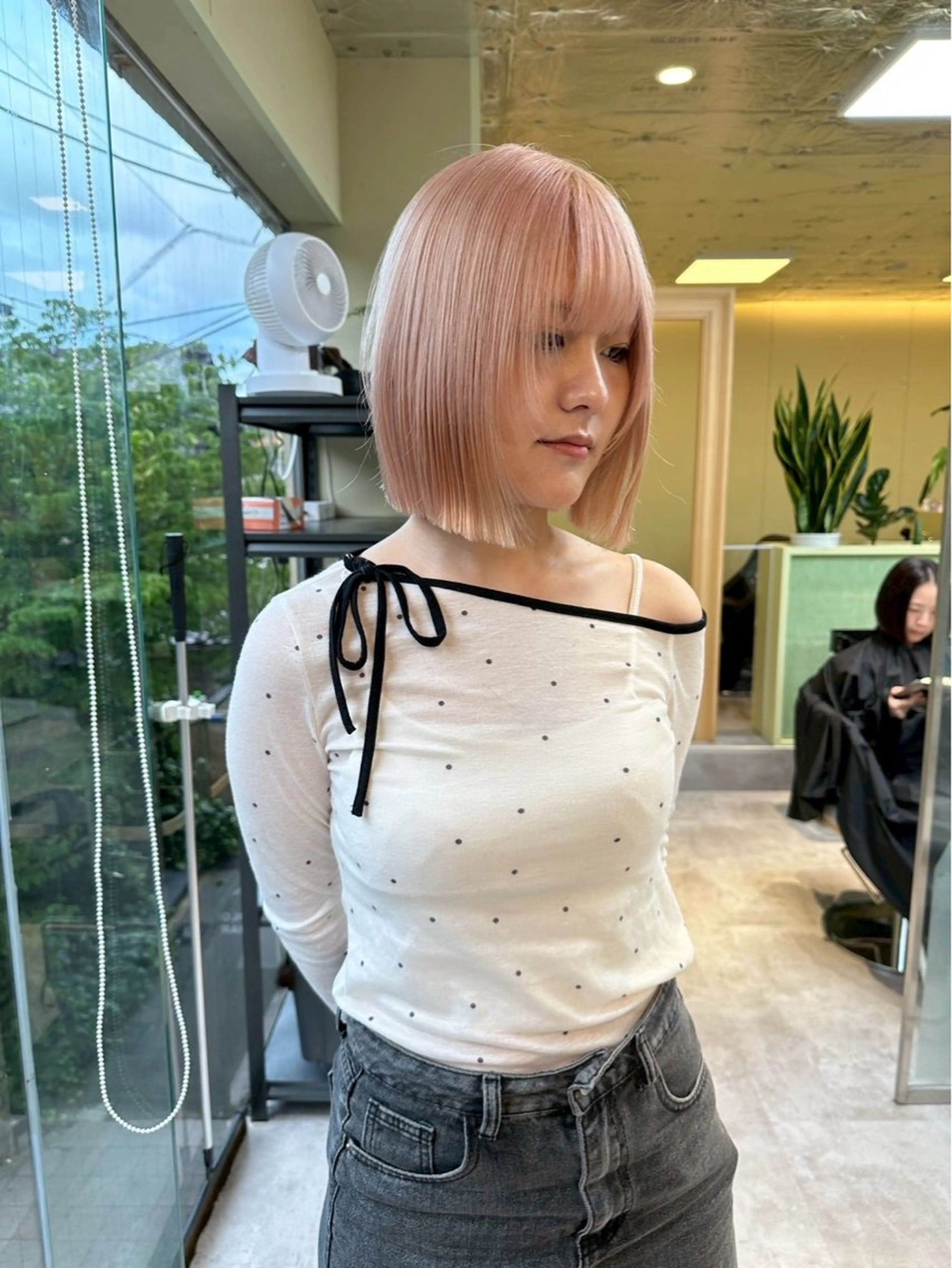 ショート カラー カット ヘアカラー トリートメント 伶風/レイヤー /ボブ/透明感カラーのヘアスタイル