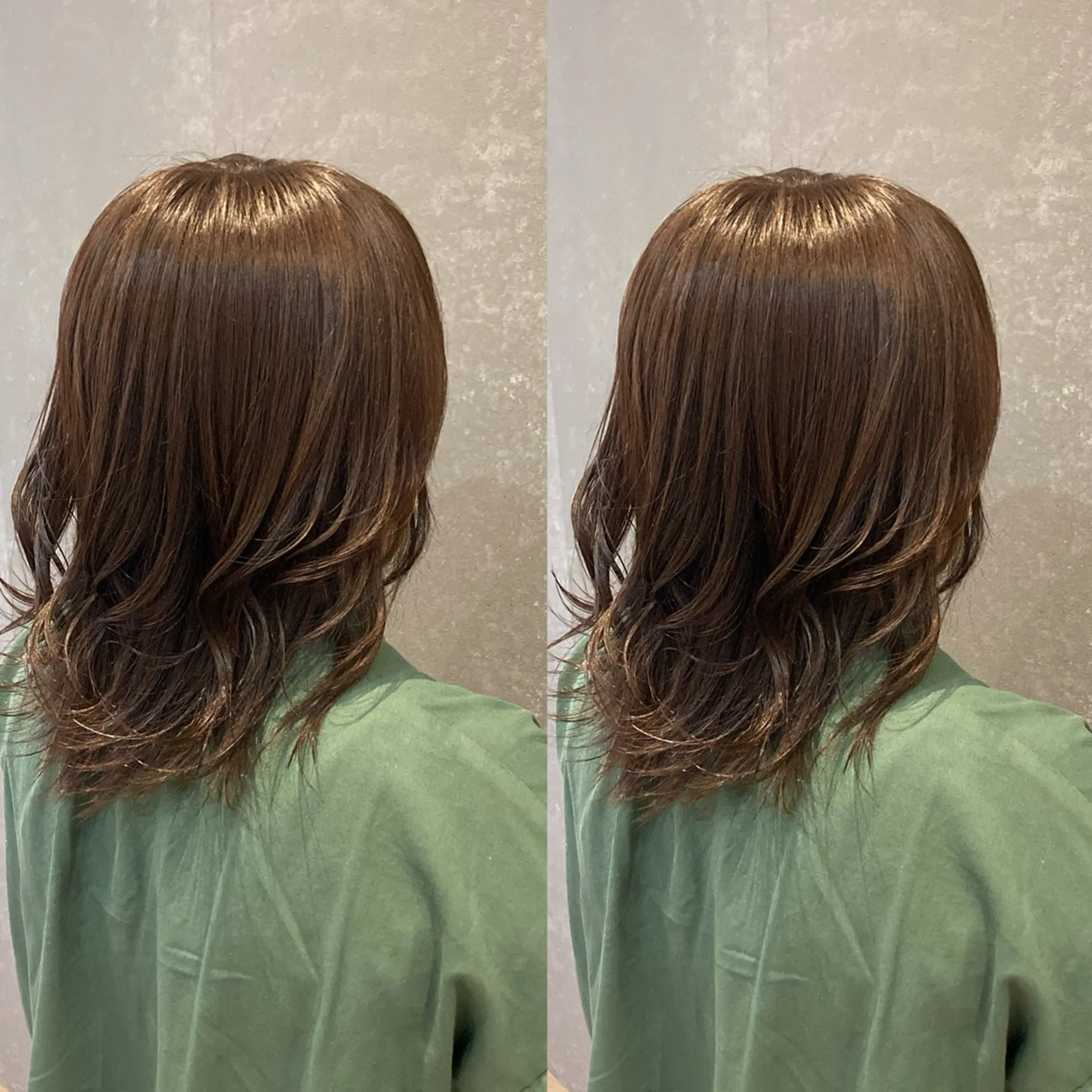 ミディアム schon所属・み うのヘアスタイル