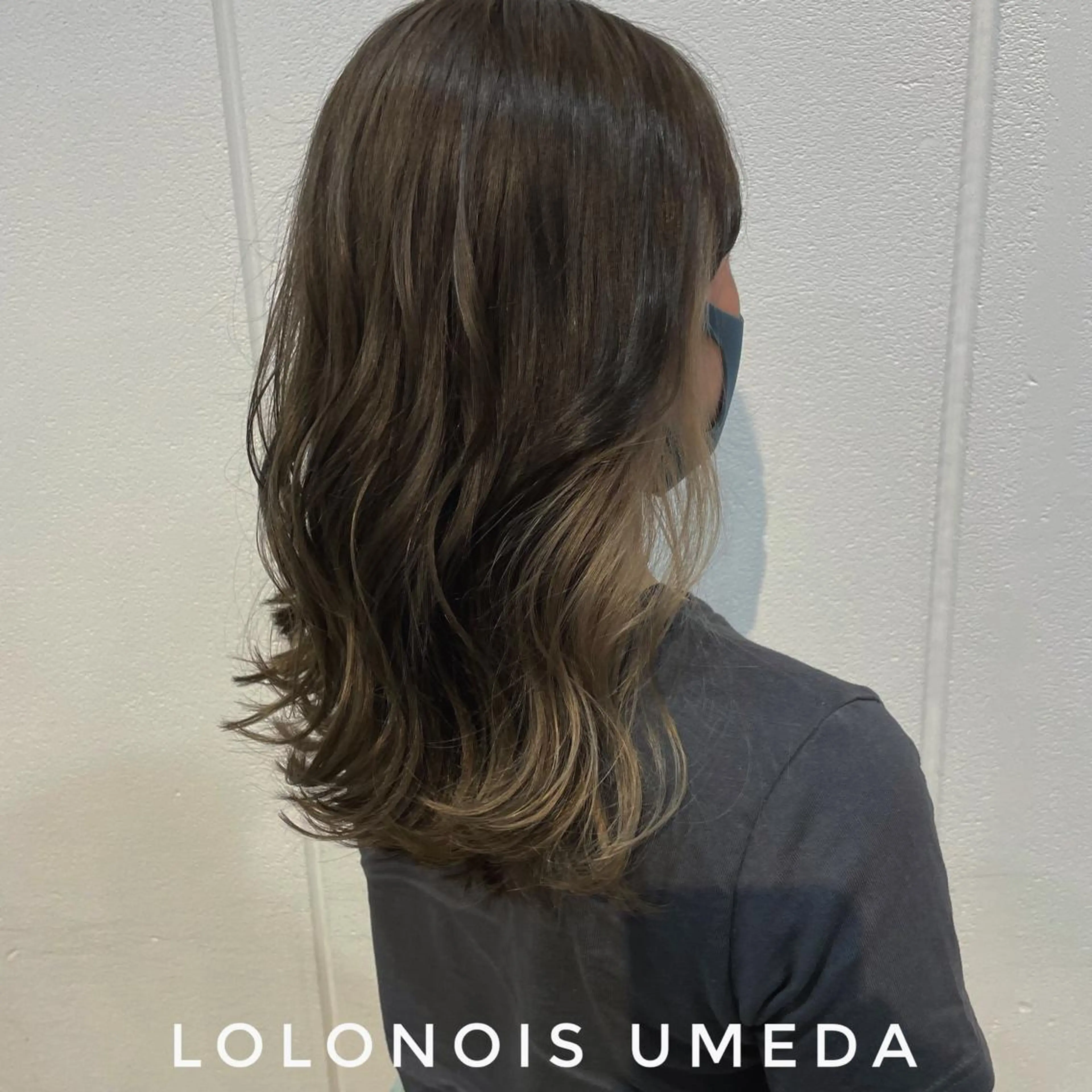 セミロング Lolonois梅田 /Okazaki:)のヘアスタイル