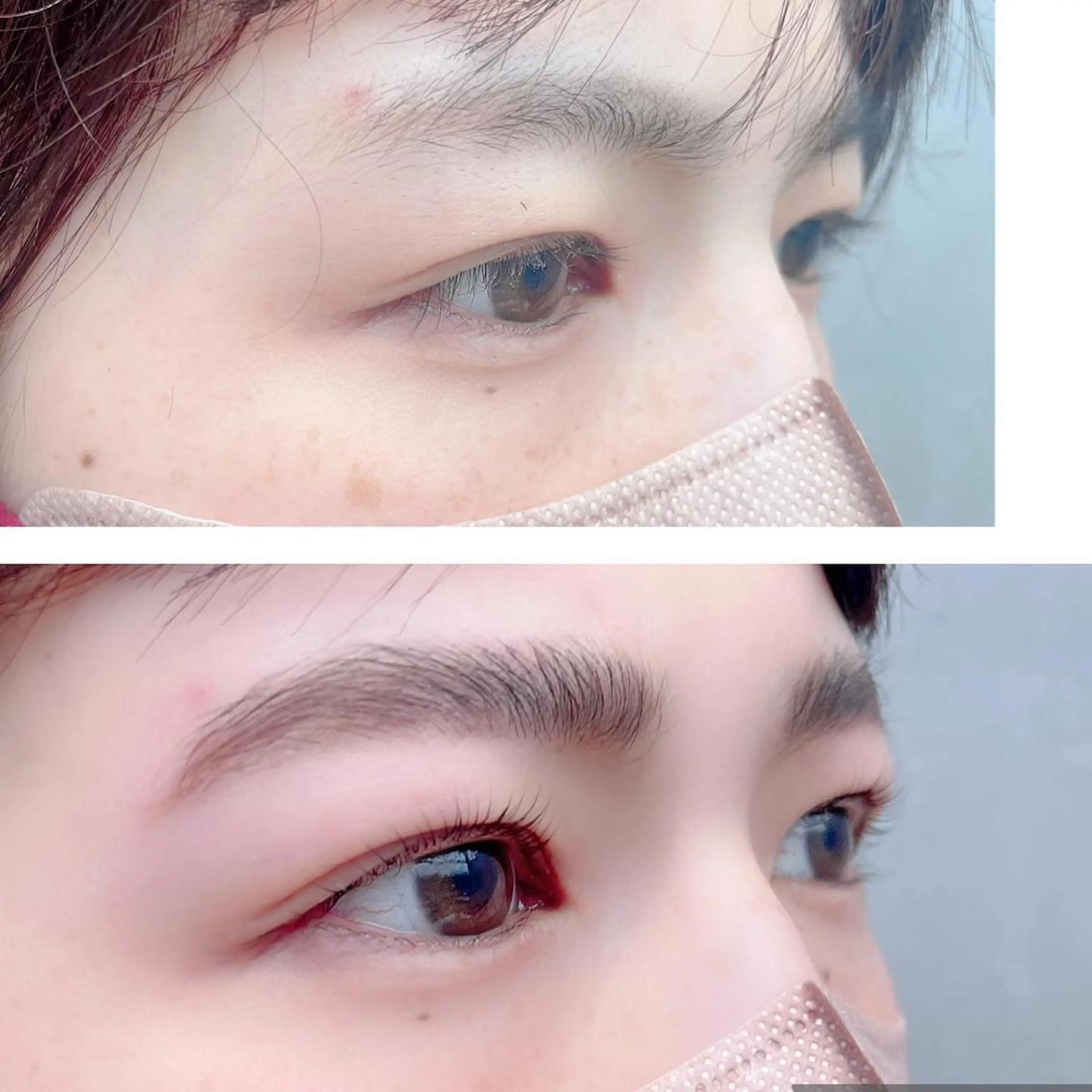 アイブロウ マツパ MINX  men's　face所属・MINX eye トシジマ　ユキのマツエク・マツパデザイン