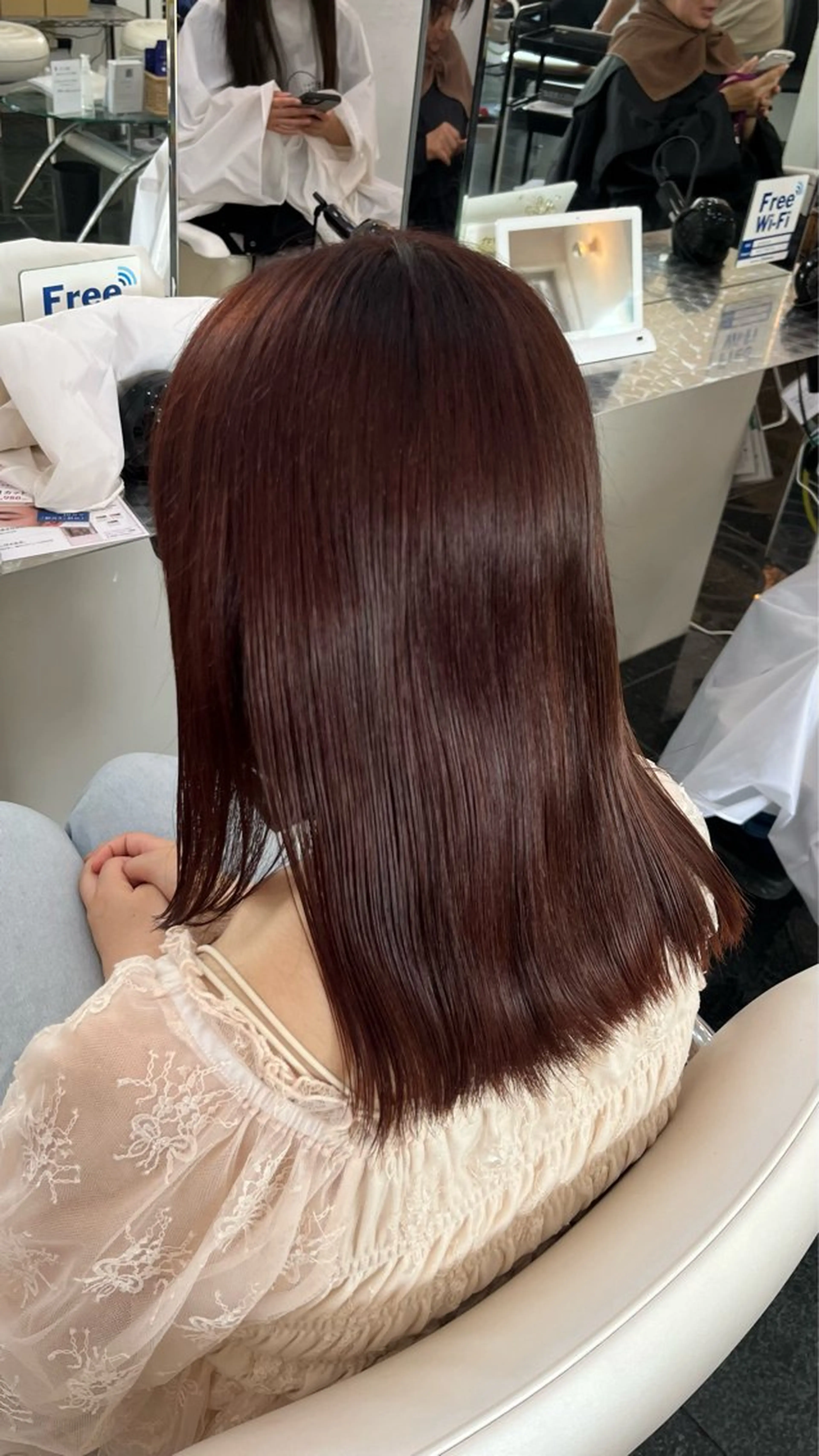 🎐夏休み限定🍧 〚U24〗　ブリーチなしダブルカラー➕うる艶トリートメント𓈒 ˖ ࣪ 𝜗𝜚の写真