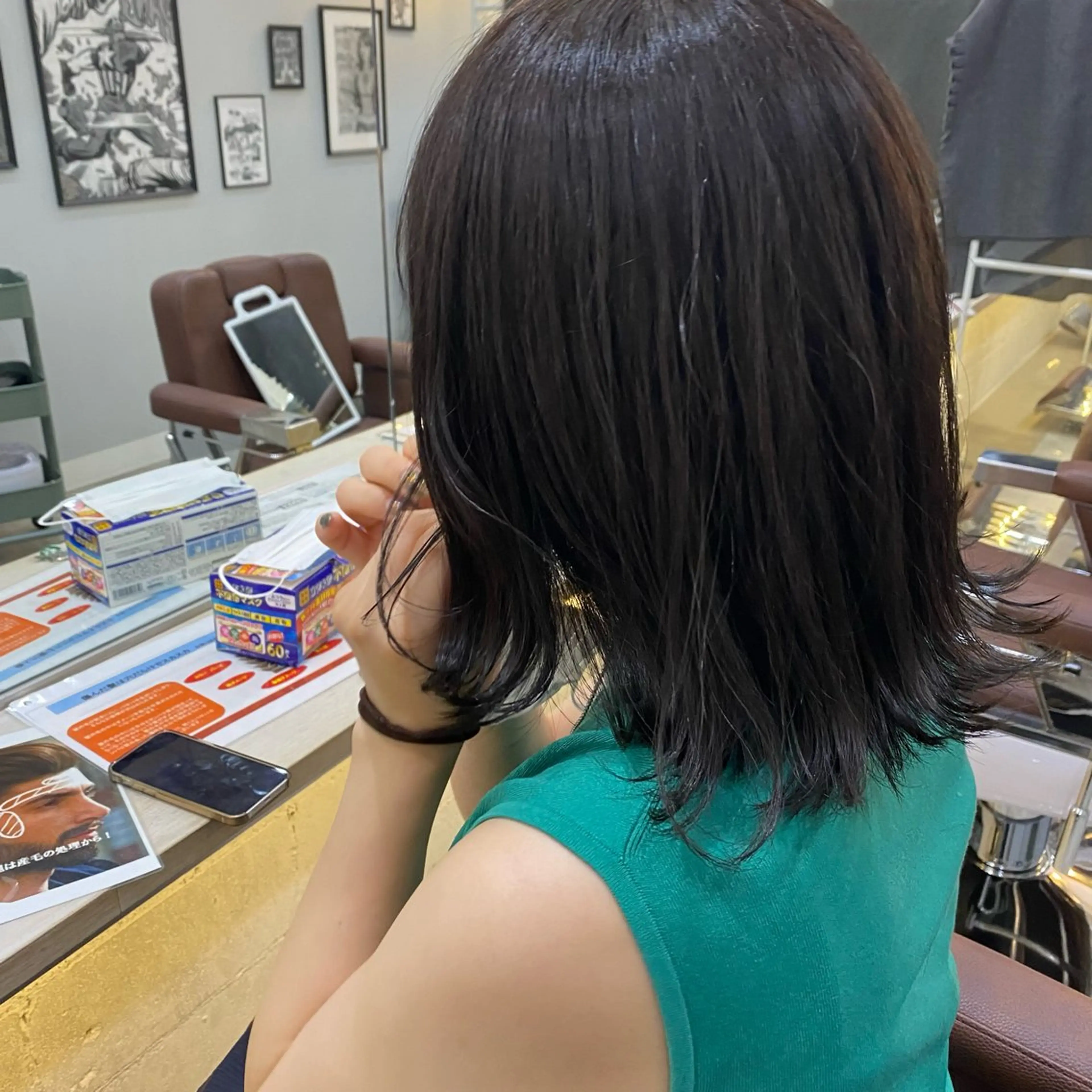 カラー 平田 楓真のヘアスタイル