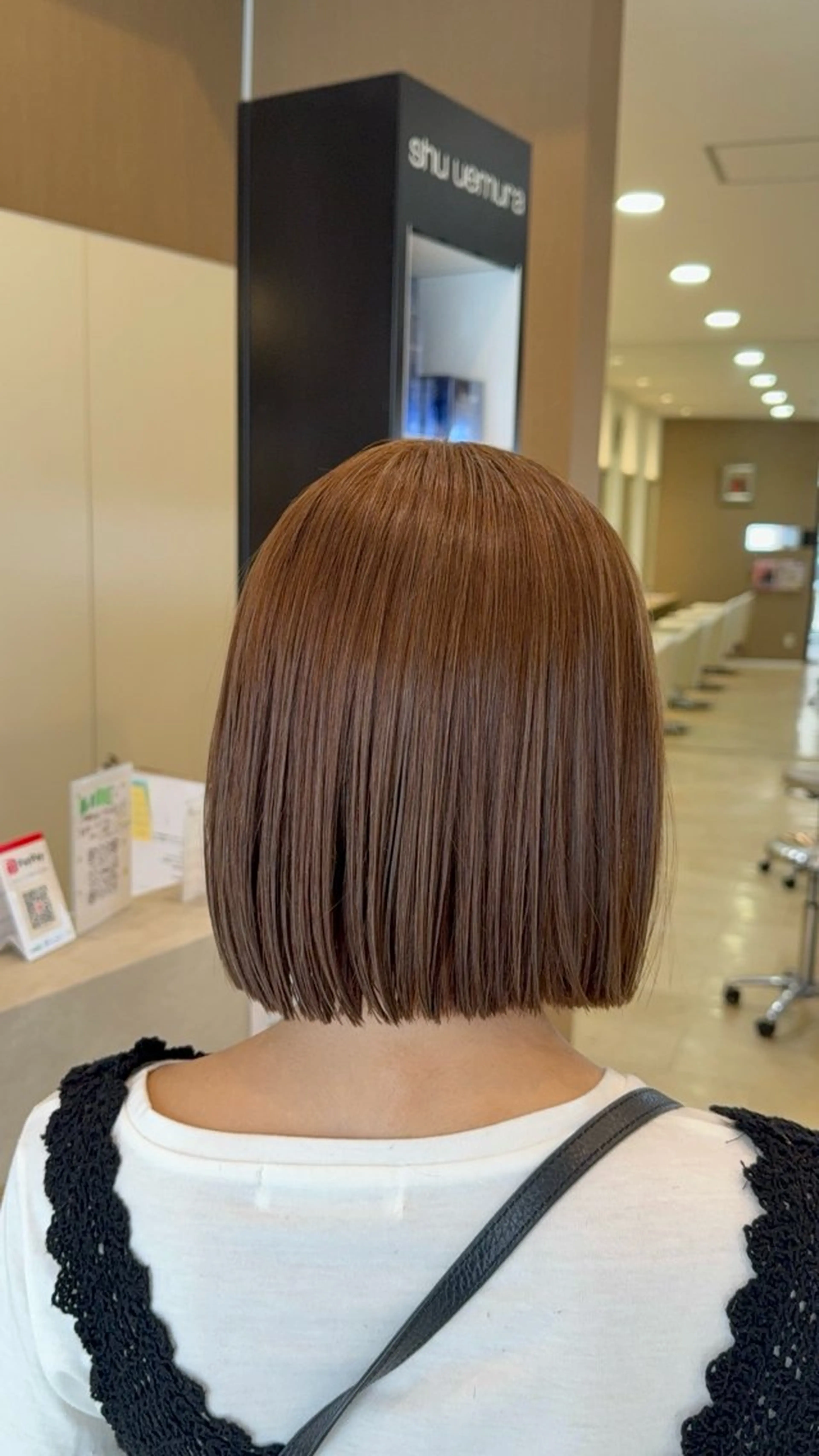 ミディアム カット ヘアカラー トリートメント カラー支持率NO.1 / Mana🎀🫧のヘアスタイル