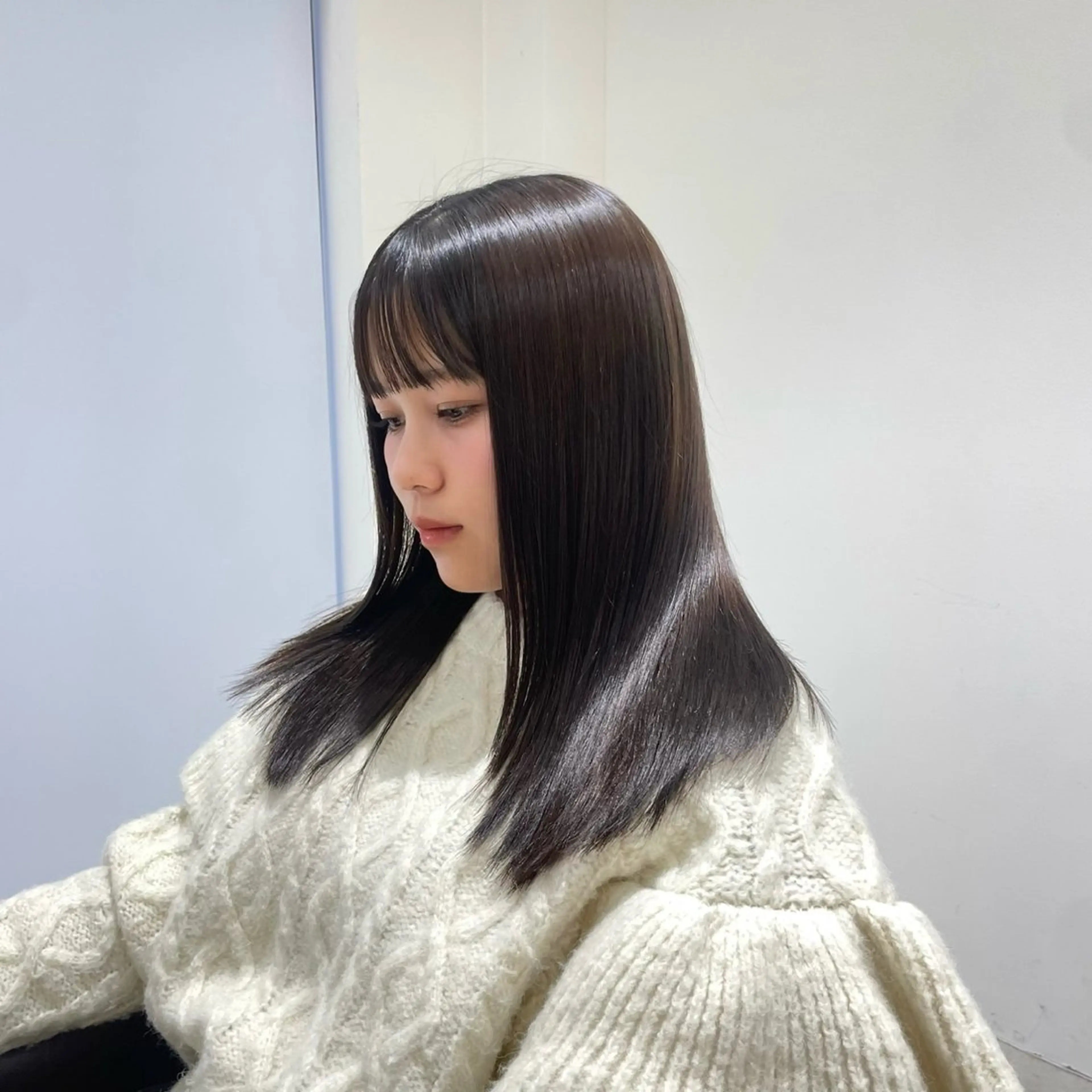ロング CLOVER学園前店所属・永山 采佳のヘアスタイル