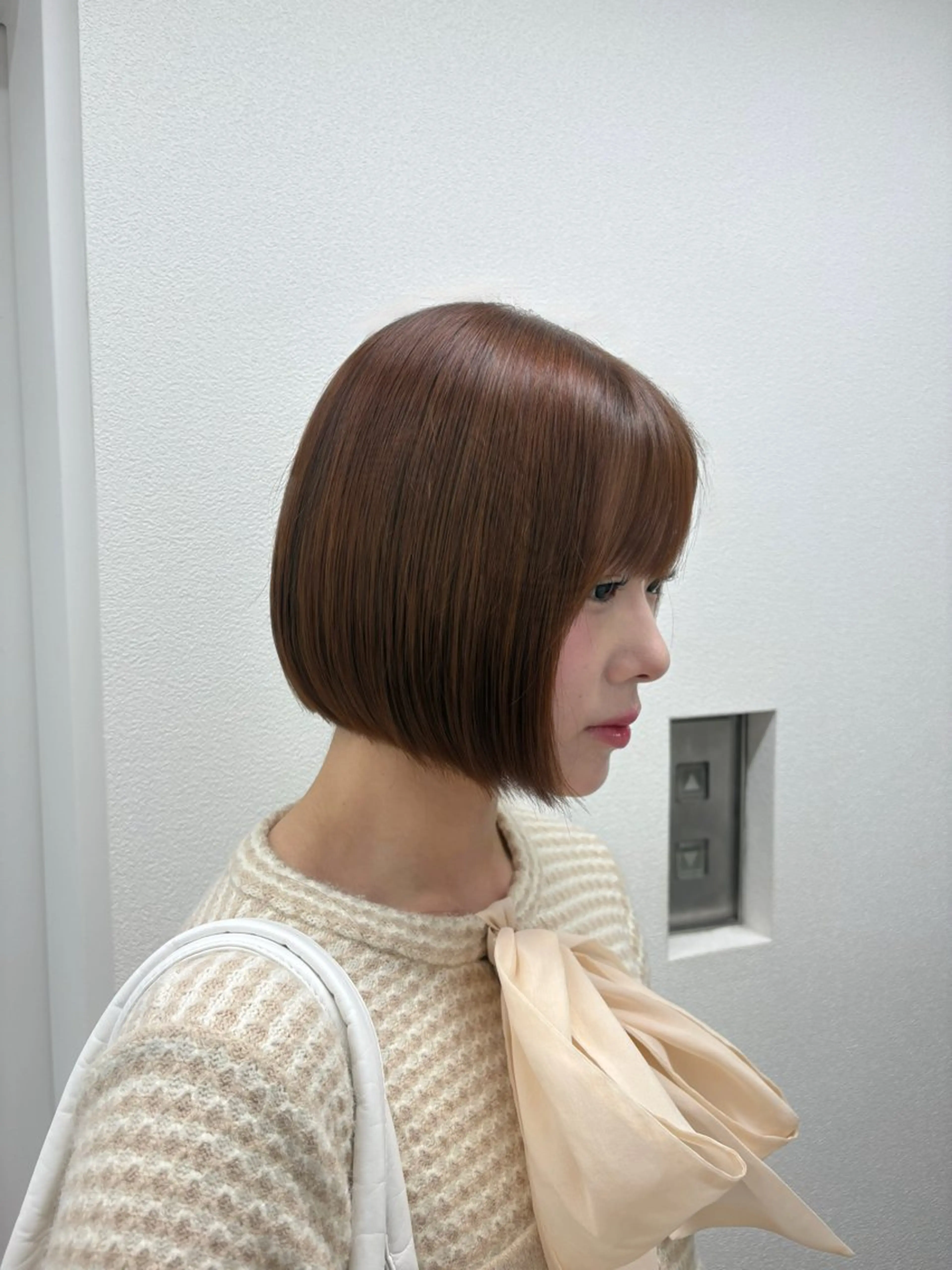 ショート カラー カット ヘアカラー トリートメント 似合わせヘア🪽 riko🐈‍⬛のヘアスタイル