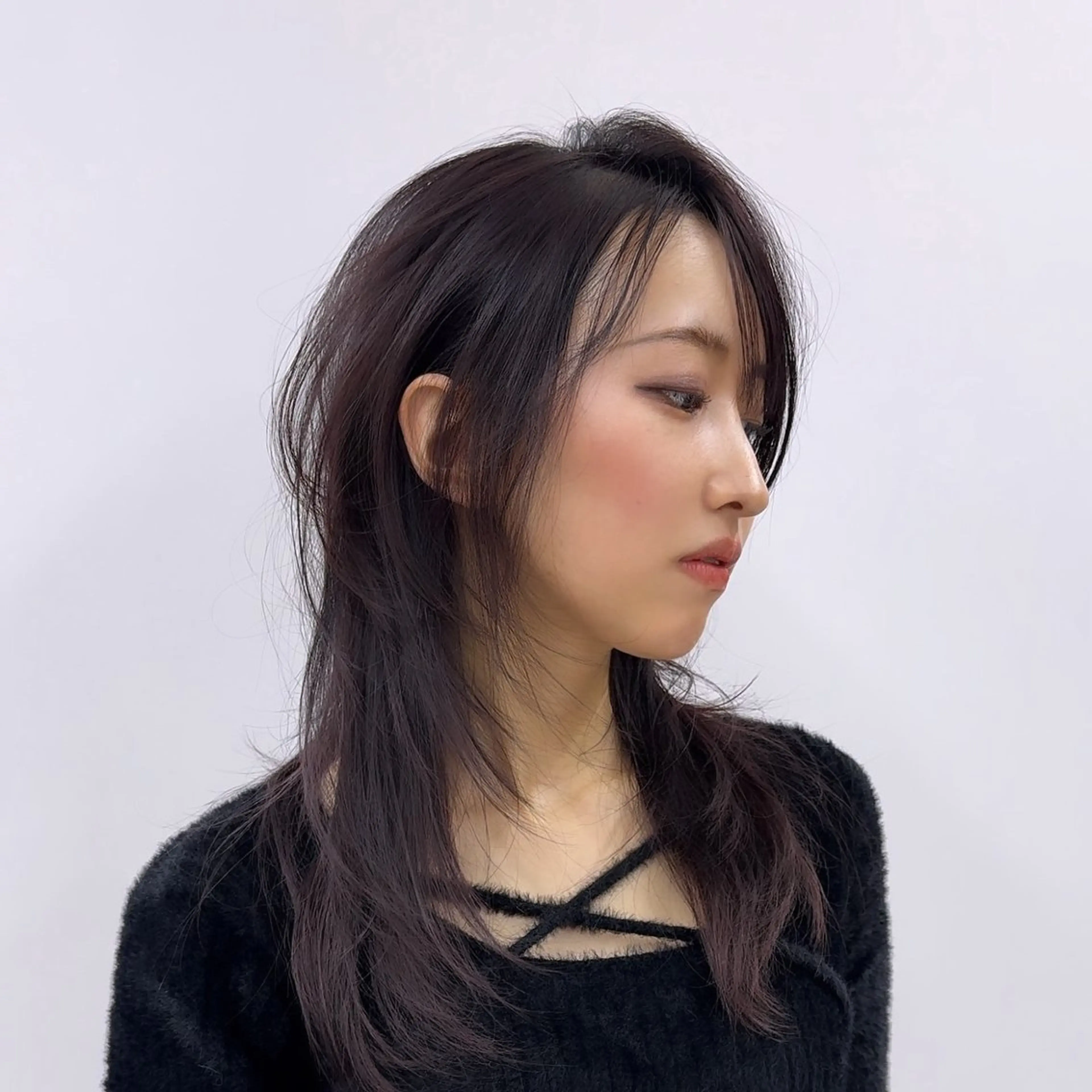 ロング ミディアムレイヤー/ ロングレイヤー堀匠吾のヘアスタイル