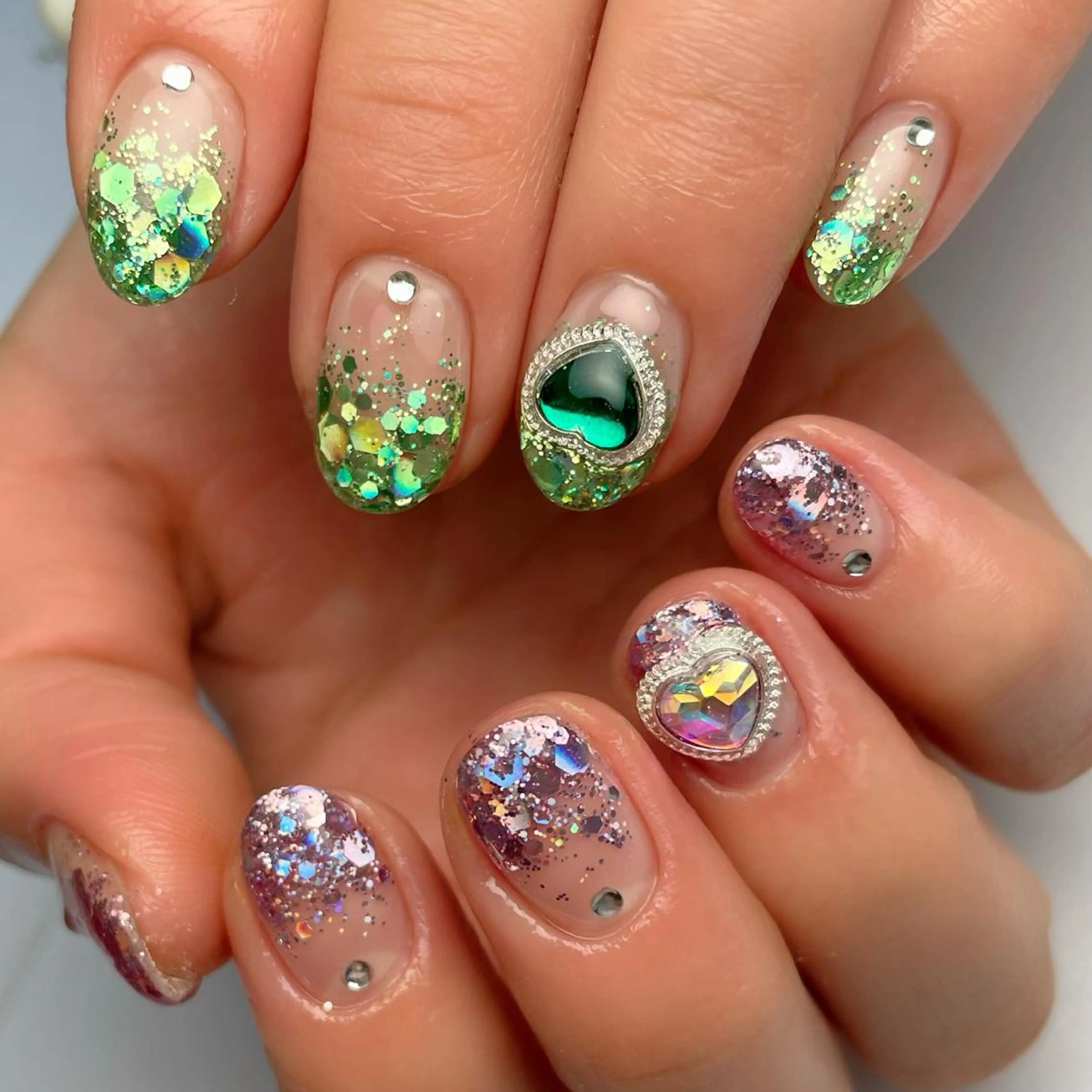 ショート ネイル 下妻市ﾈｲﾙｻﾛﾝ M_styleのネイルデザイン