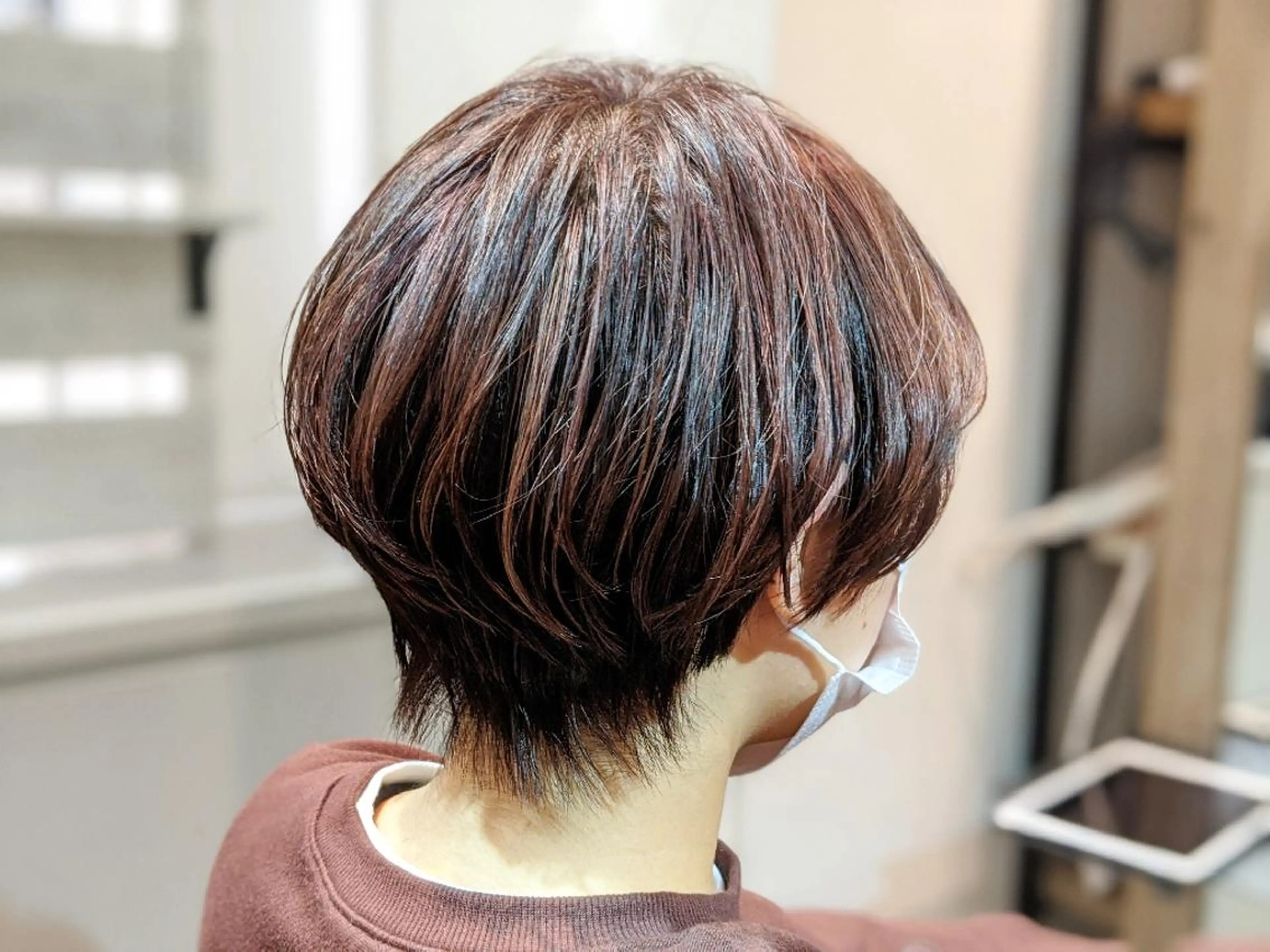 ショート カラー ブリーチ ハイライトカラー ピンクカラー バイオレットカラー ハイライト 🌷お任せOK🌷✨ N°ilducaえりのヘアスタイル