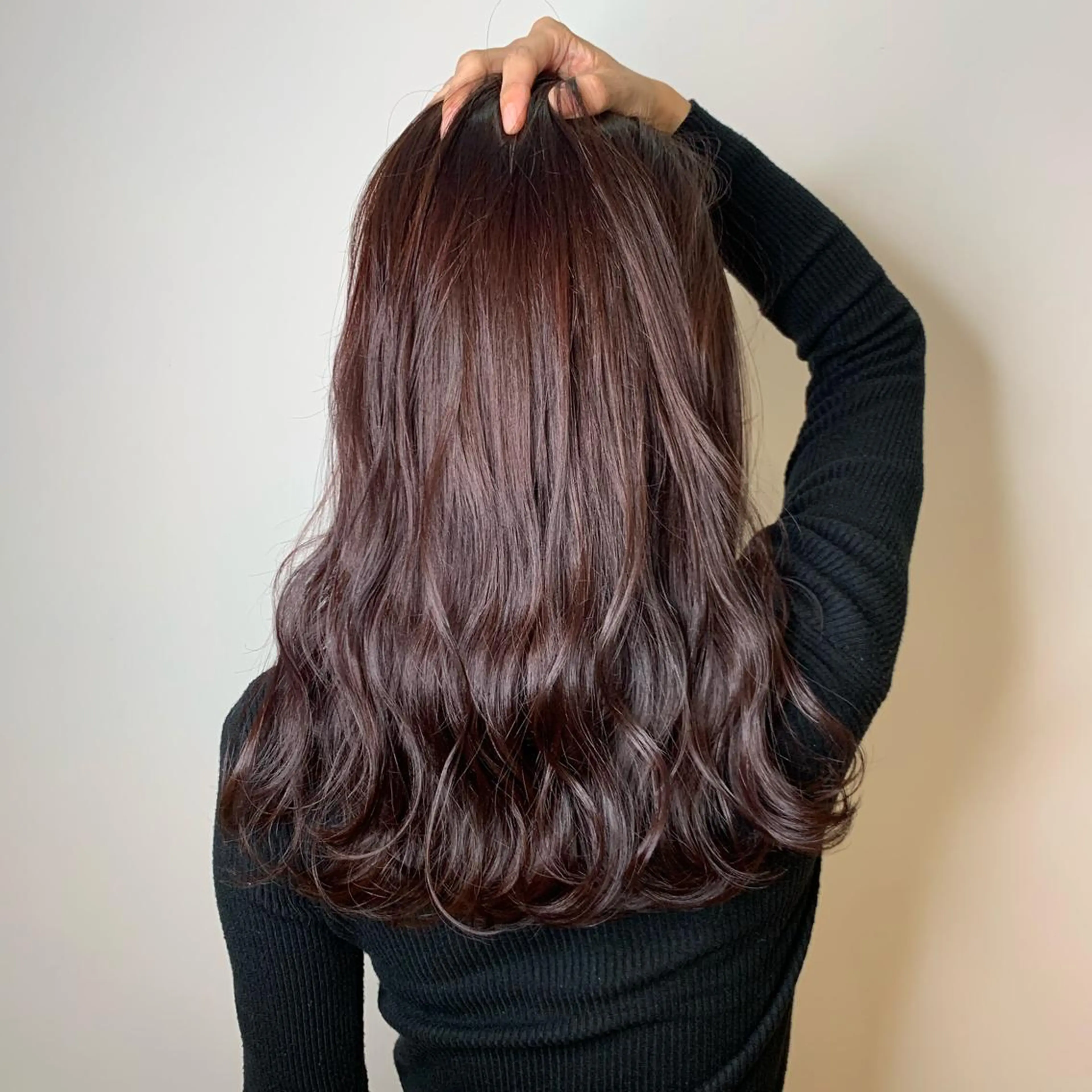 セミロング カラー Bei Licoldo.所属・マツオカ マコのヘアスタイル