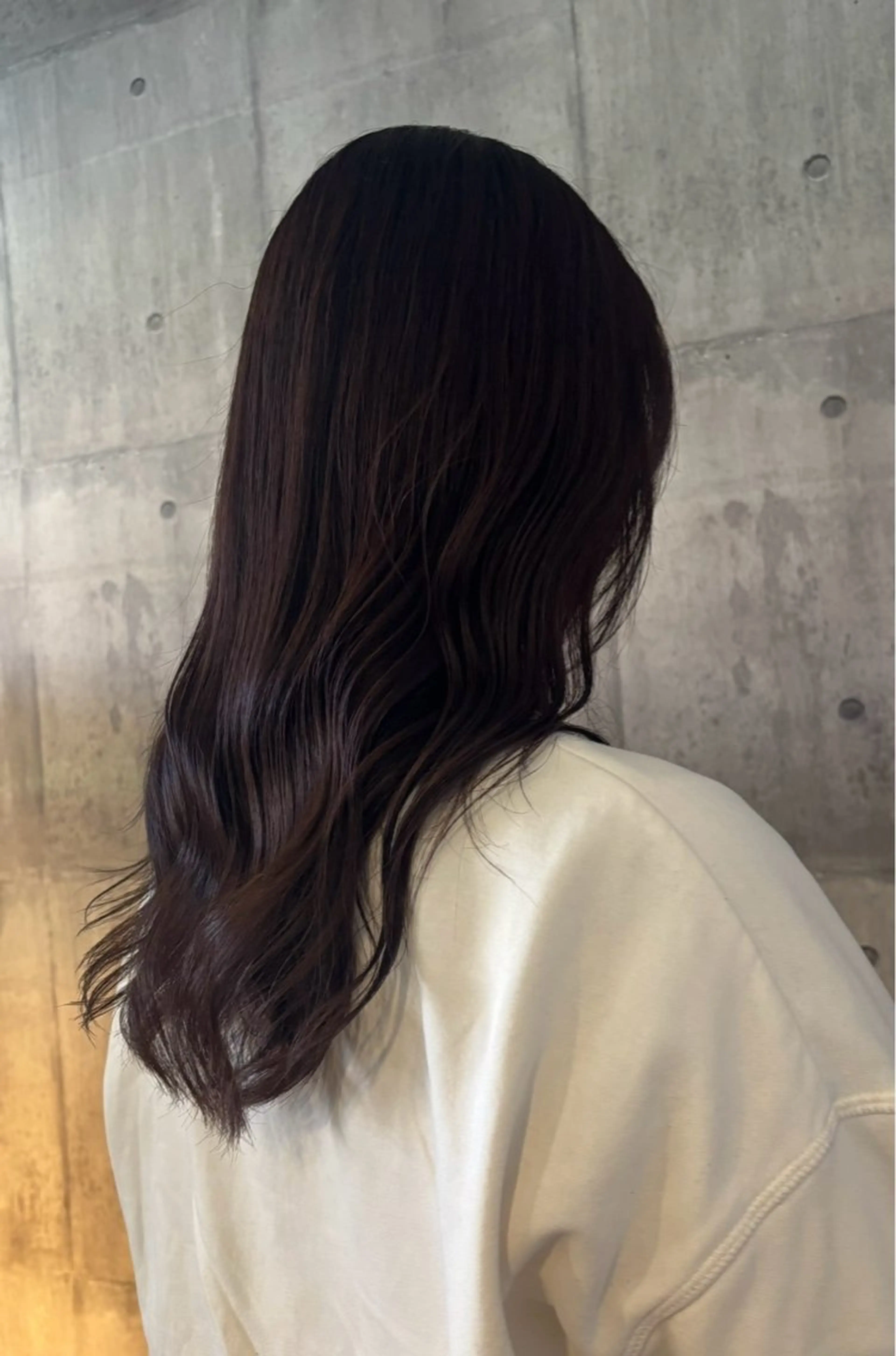ミディアム カラー ブラウンカラー ピンクカラー ピンクブラウン ヘアカラー nana/nimes /上前津,東別院のヘアスタイル