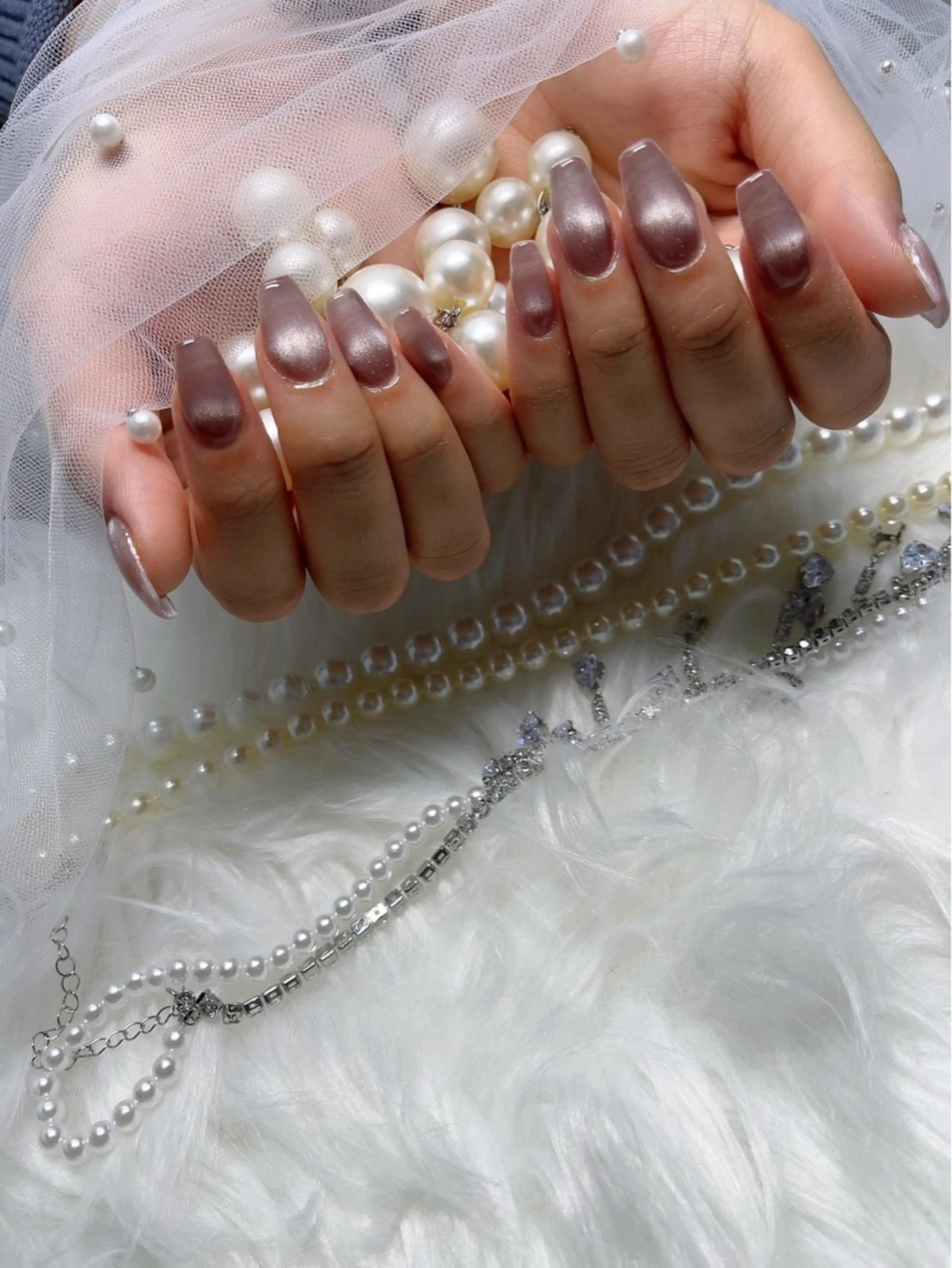 ネイル マグネットネイル ハンドネイル ハンドケア my nail plus野江内代のネイルデザイン