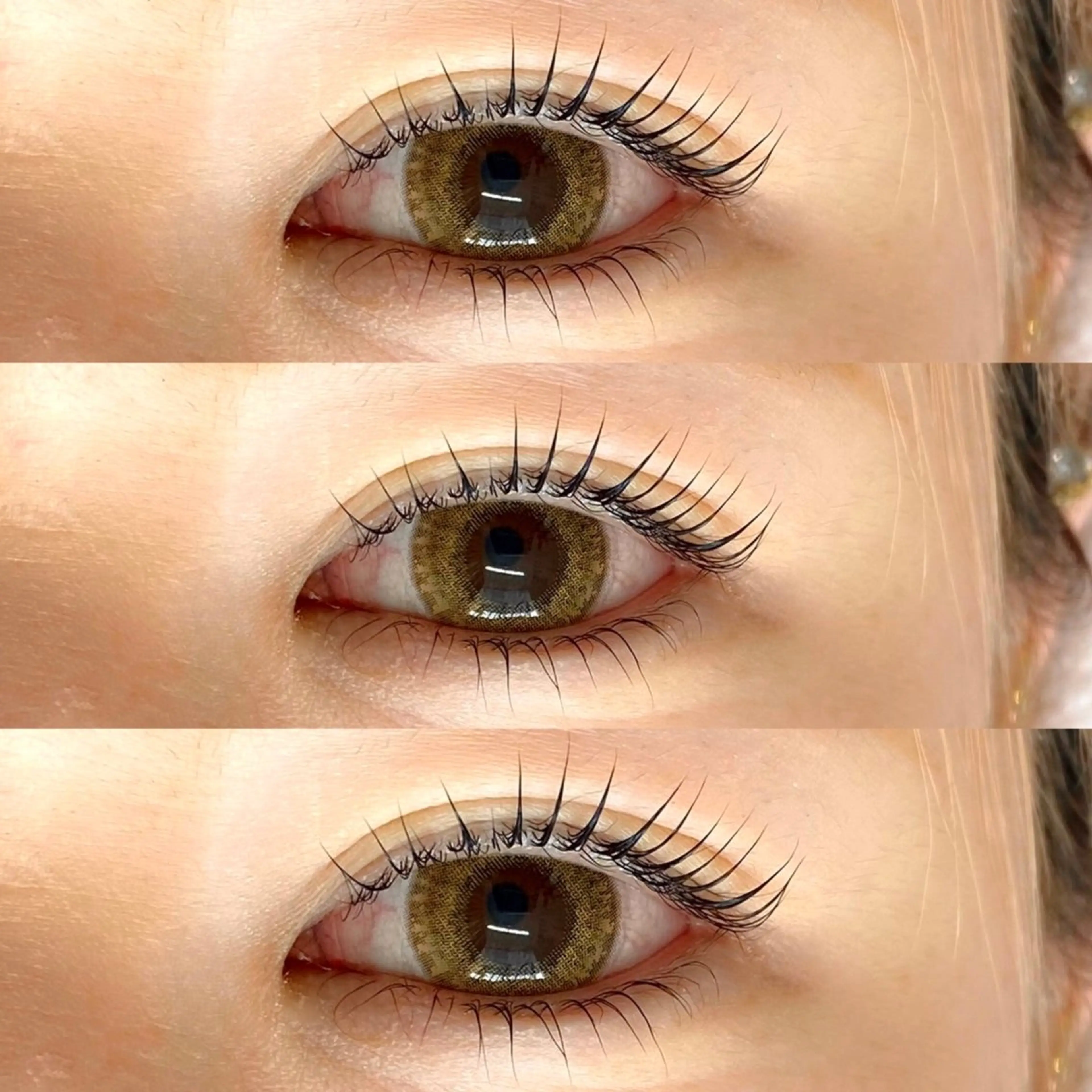 マツエク・マツパ 束感まつ毛 パリジェンヌラッシュリフト 下まつげエクステ マツパ meg .のマツエク・マツパデザイン