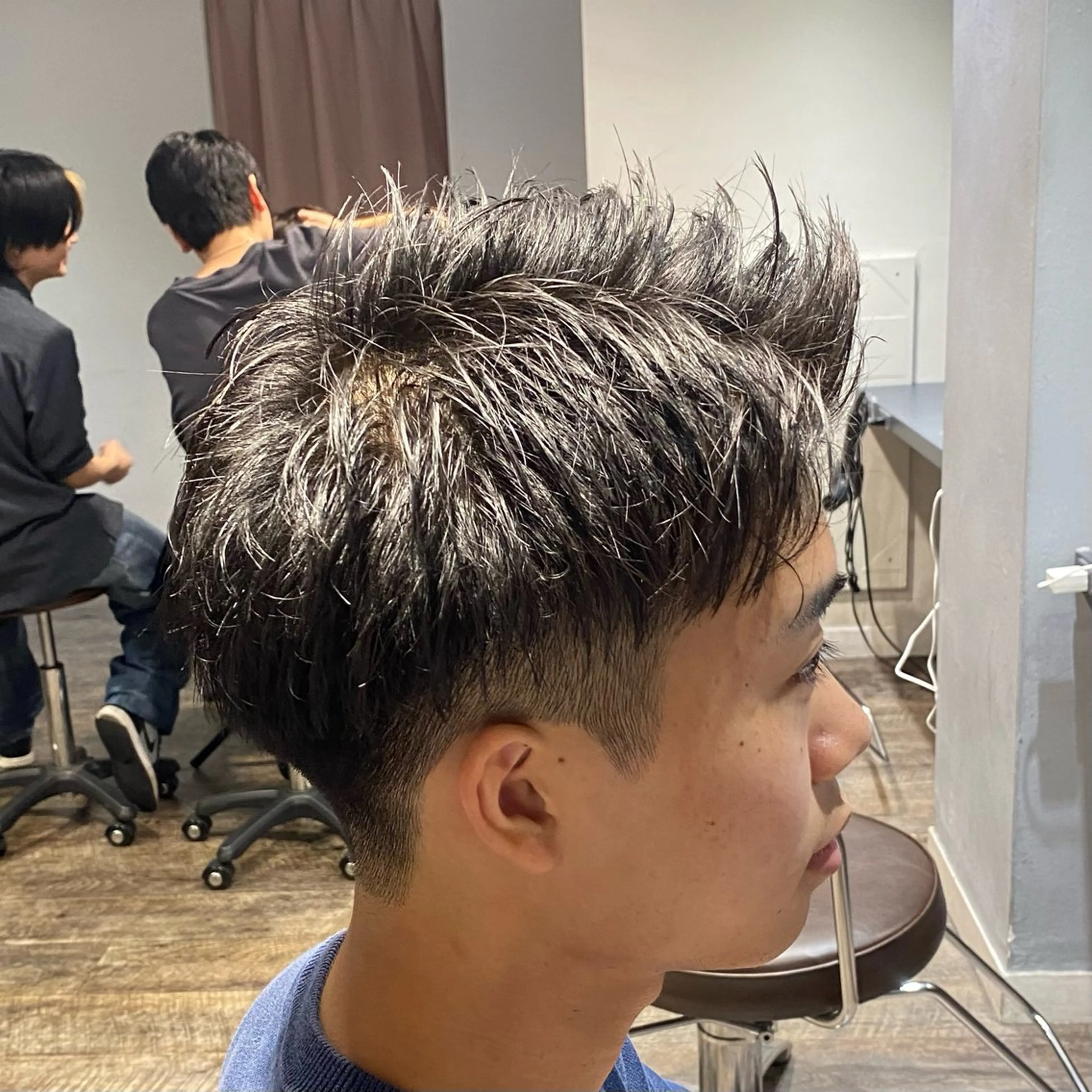 ショート メンズ カット 江﨑 翔のヘアスタイル