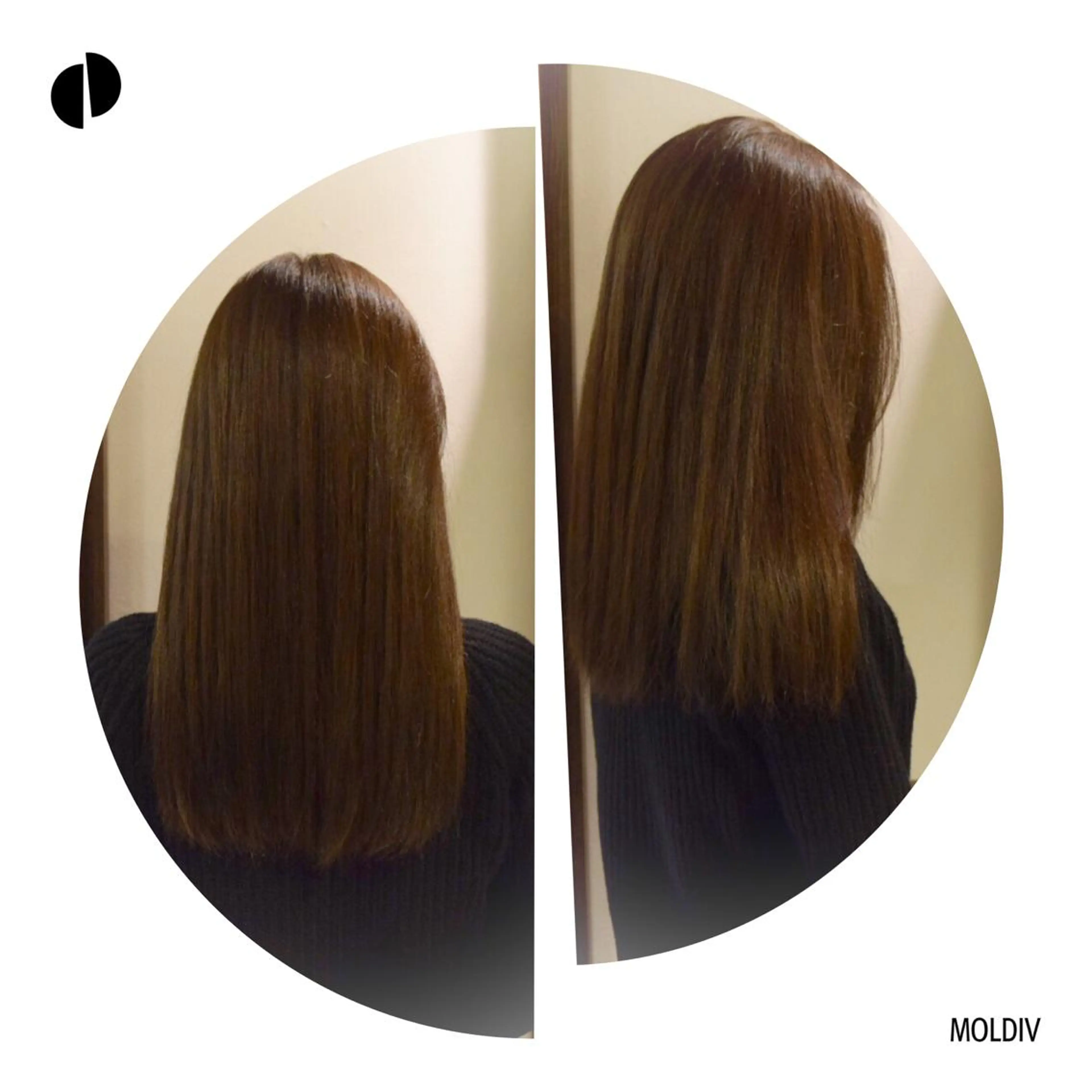 セミロング カラー ブラウンカラー ヘーゼル ✨縮毛矯正✨髪質改善 ナカシマ ユミのヘアスタイル