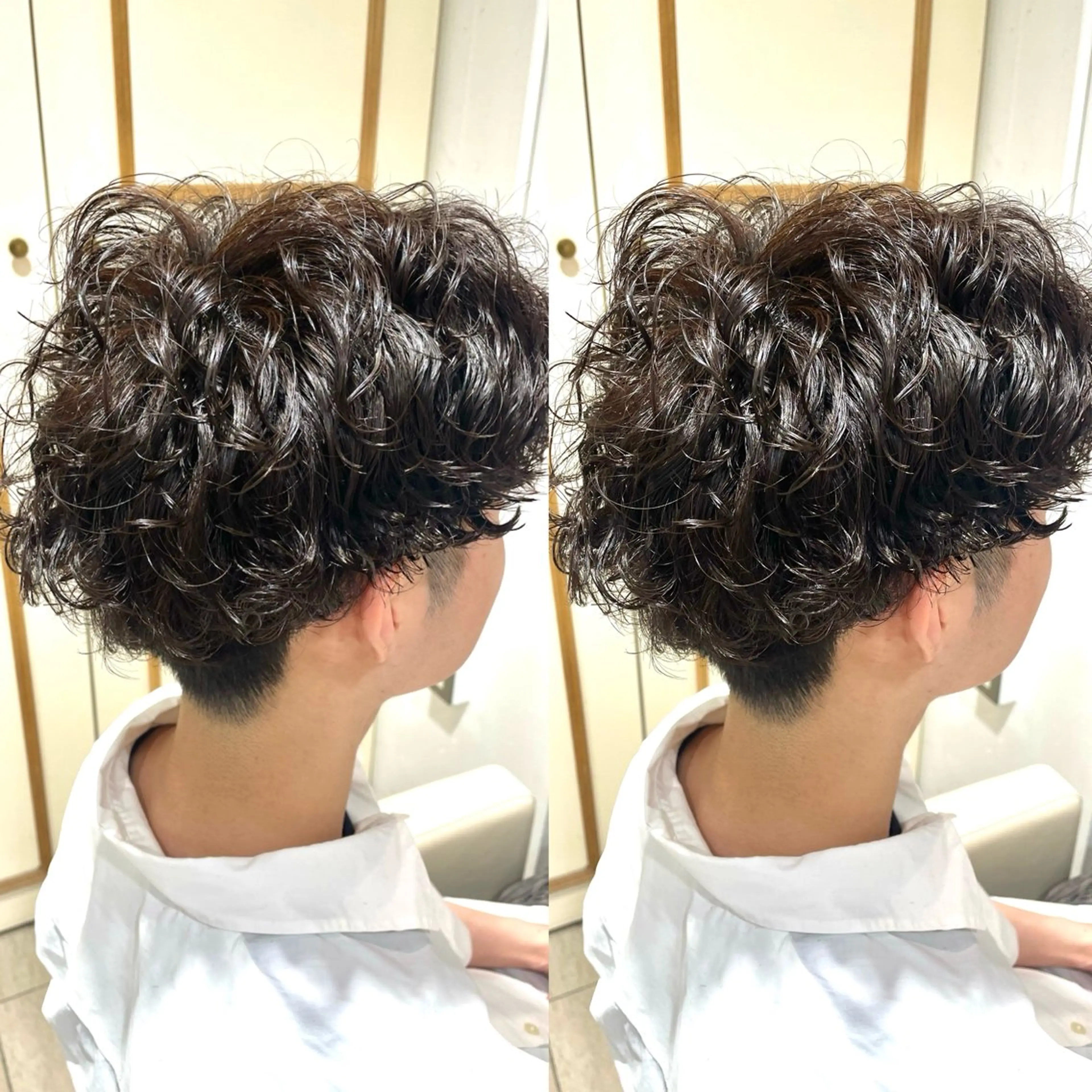 パーマ メンズ カット パーマ スズキ マリのヘアスタイル