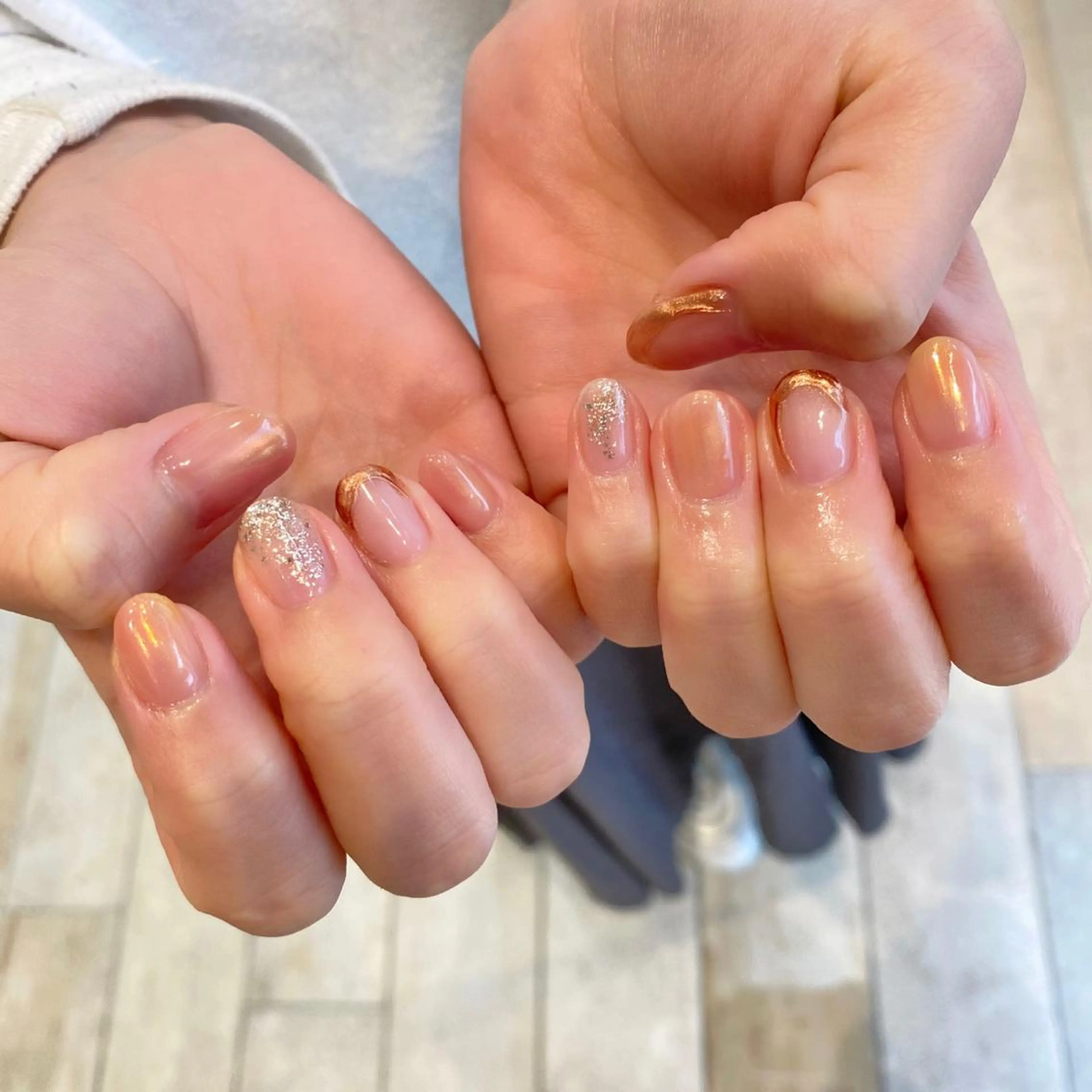 ネイル ハンドネイル Yuriko Omi パラジェル/渋谷のネイルデザイン