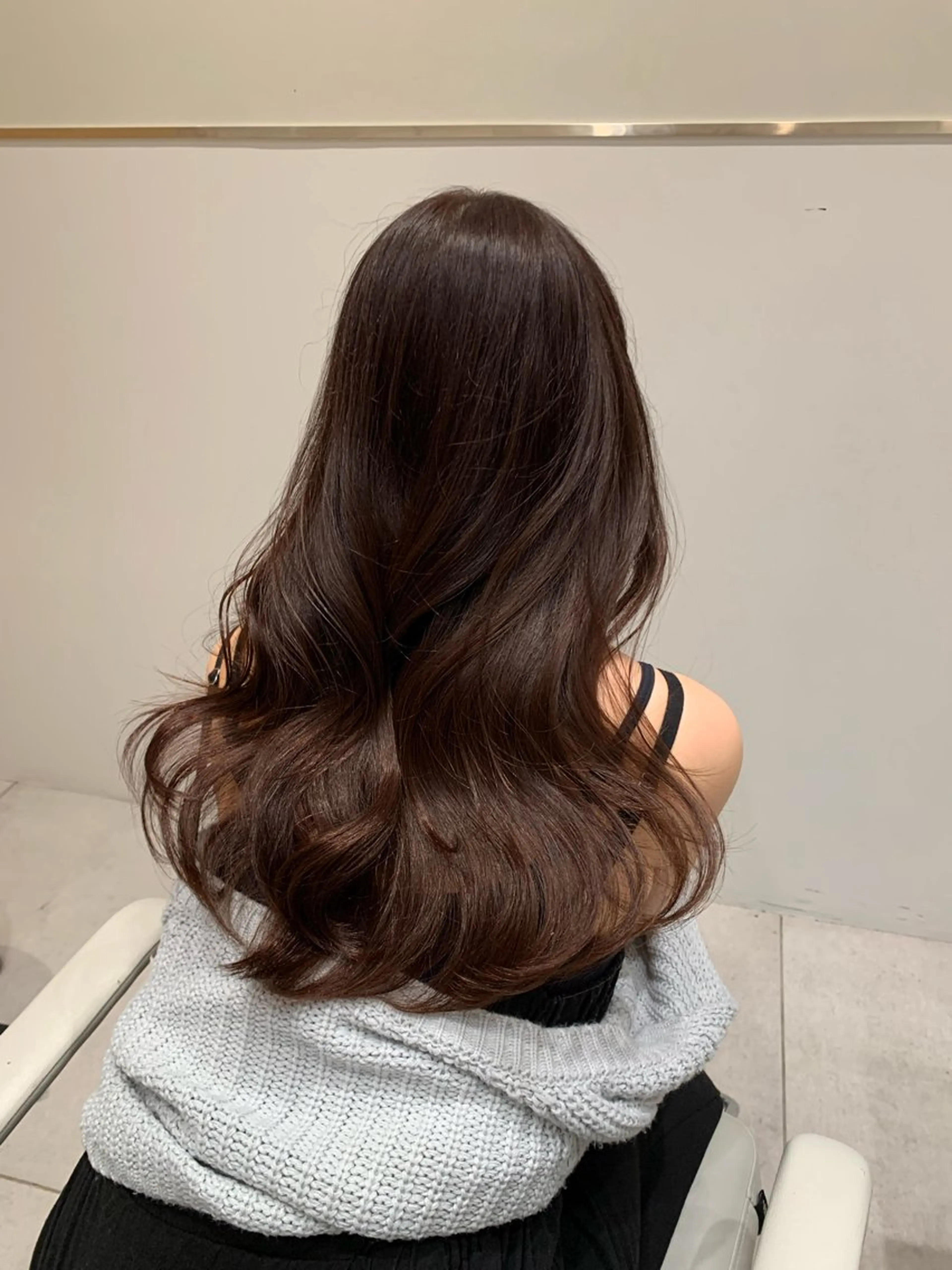 【モデル価格】透明感カラー➕うる艶トリートメントの写真
