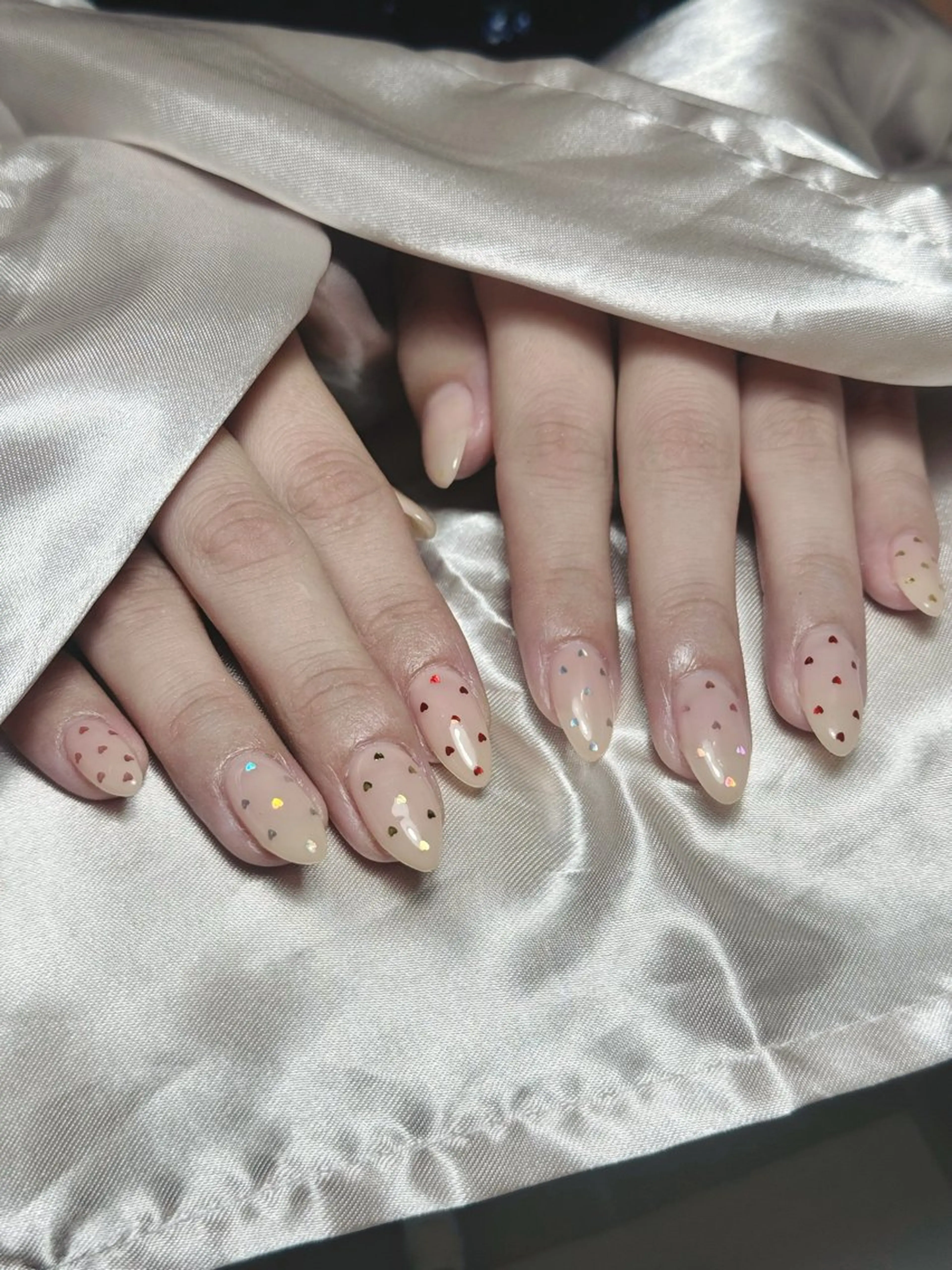 ネイル 長さ出し ハンドネイル on nail 尾張旭三郷店のネイルデザイン