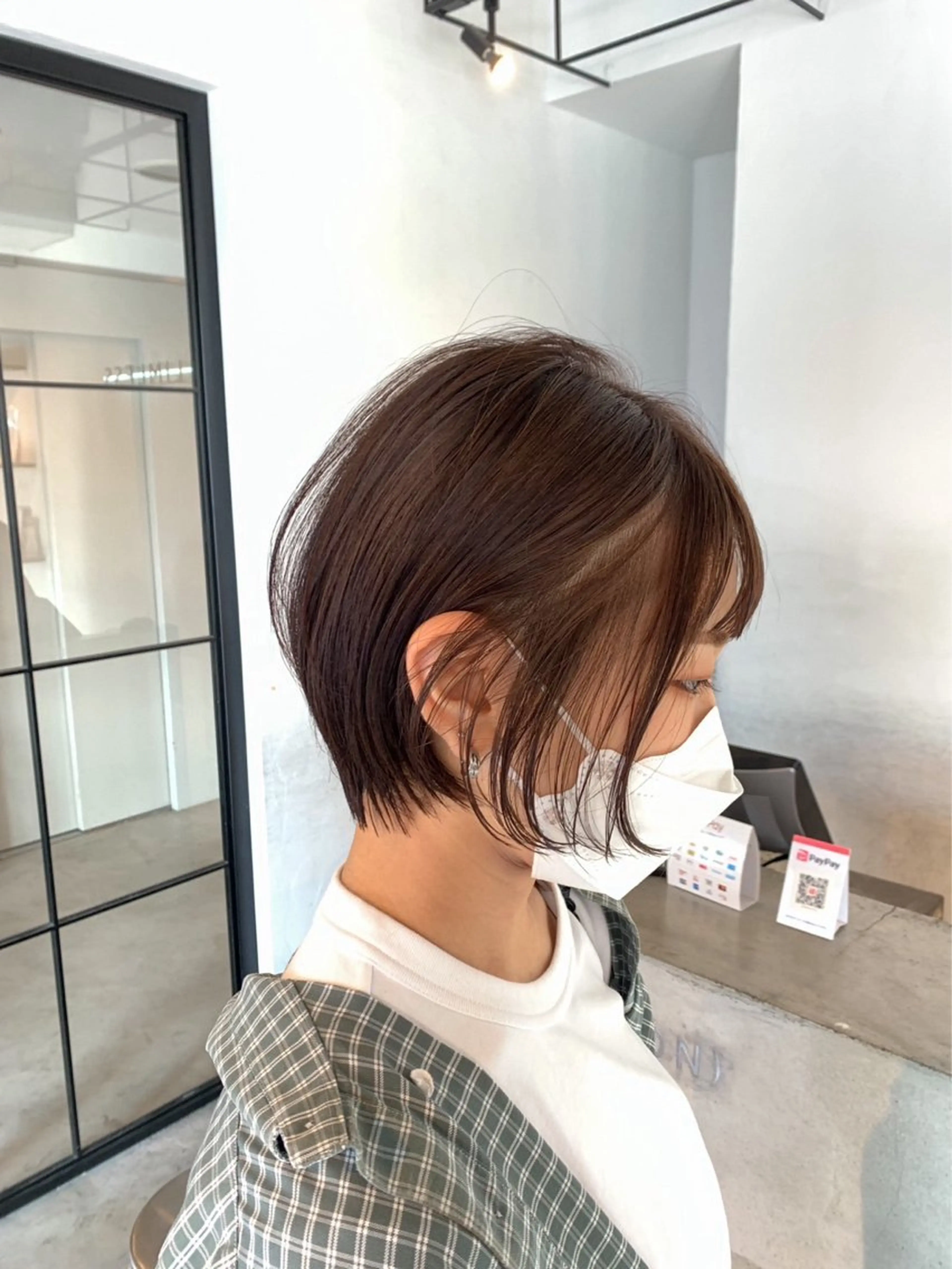 ショート レイヤー/ショート 新潟/阿部萌花🎀のヘアスタイル