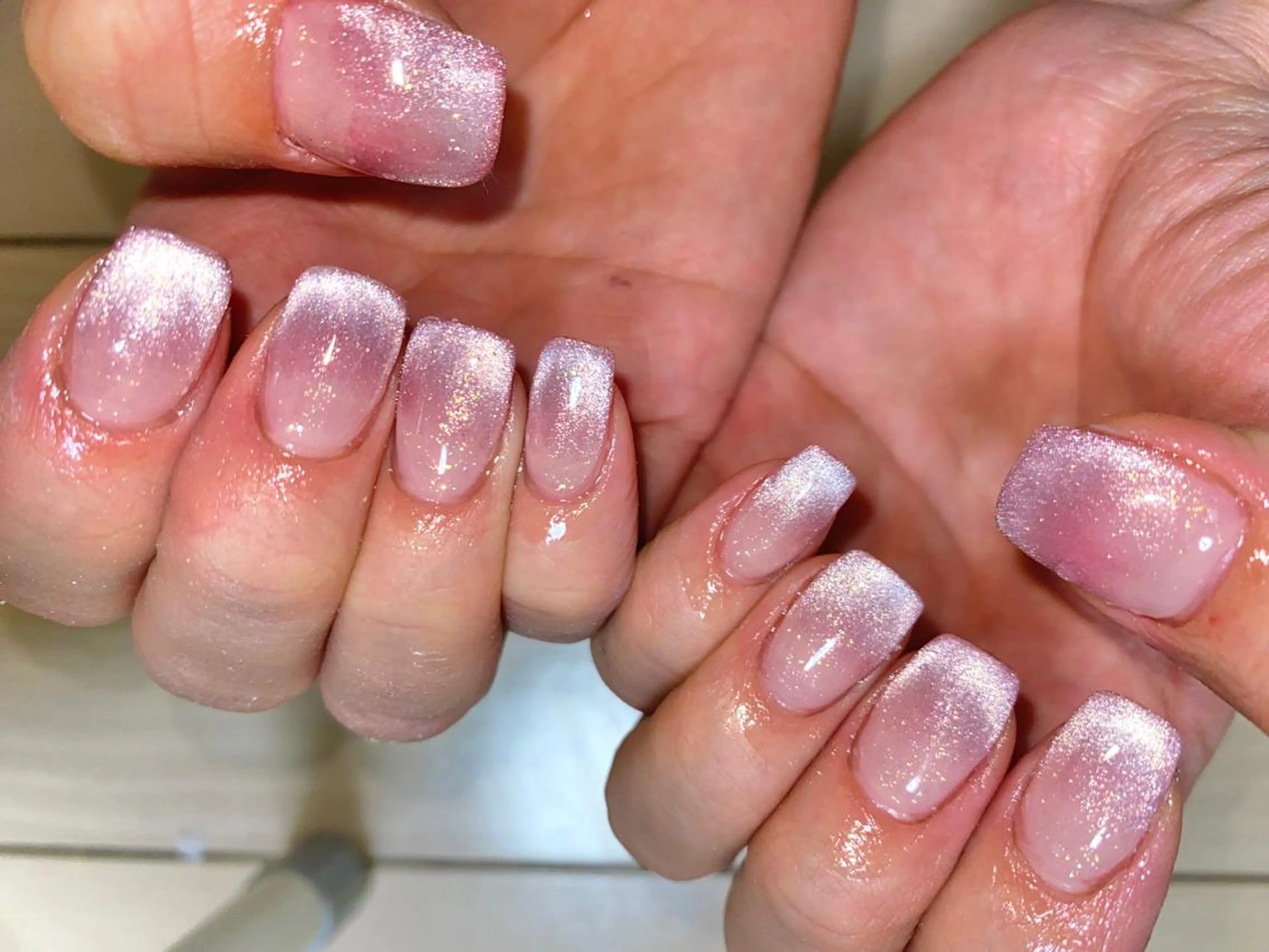 ネイル クリアネイル グラデーション マグネットネイル Beauty Salon  Luna所属・Beauty Salon Lunaのエステ・リラクイメージ