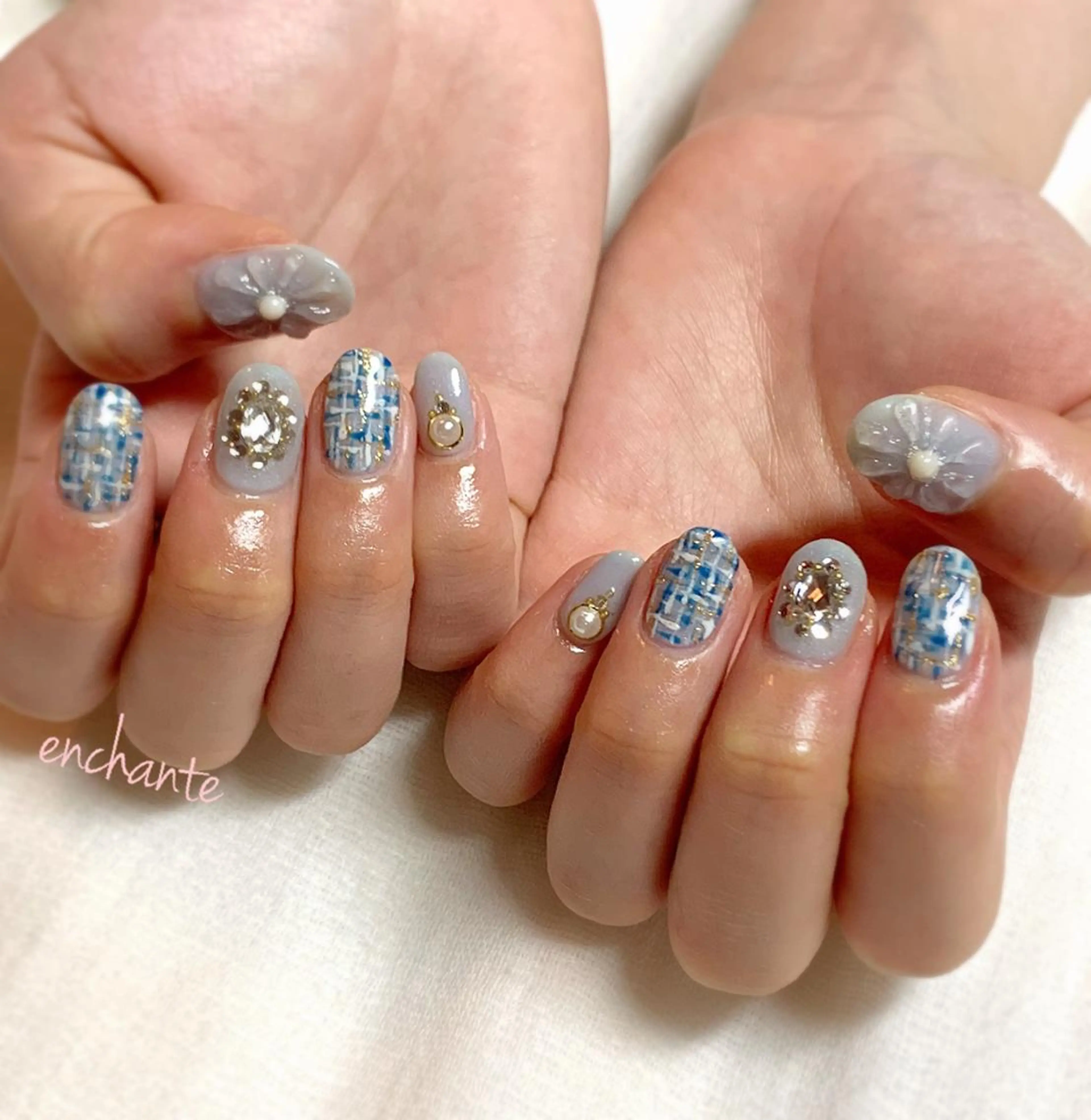 ネイル アンシャンテ所属・enchante 自由が丘のネイルデザイン