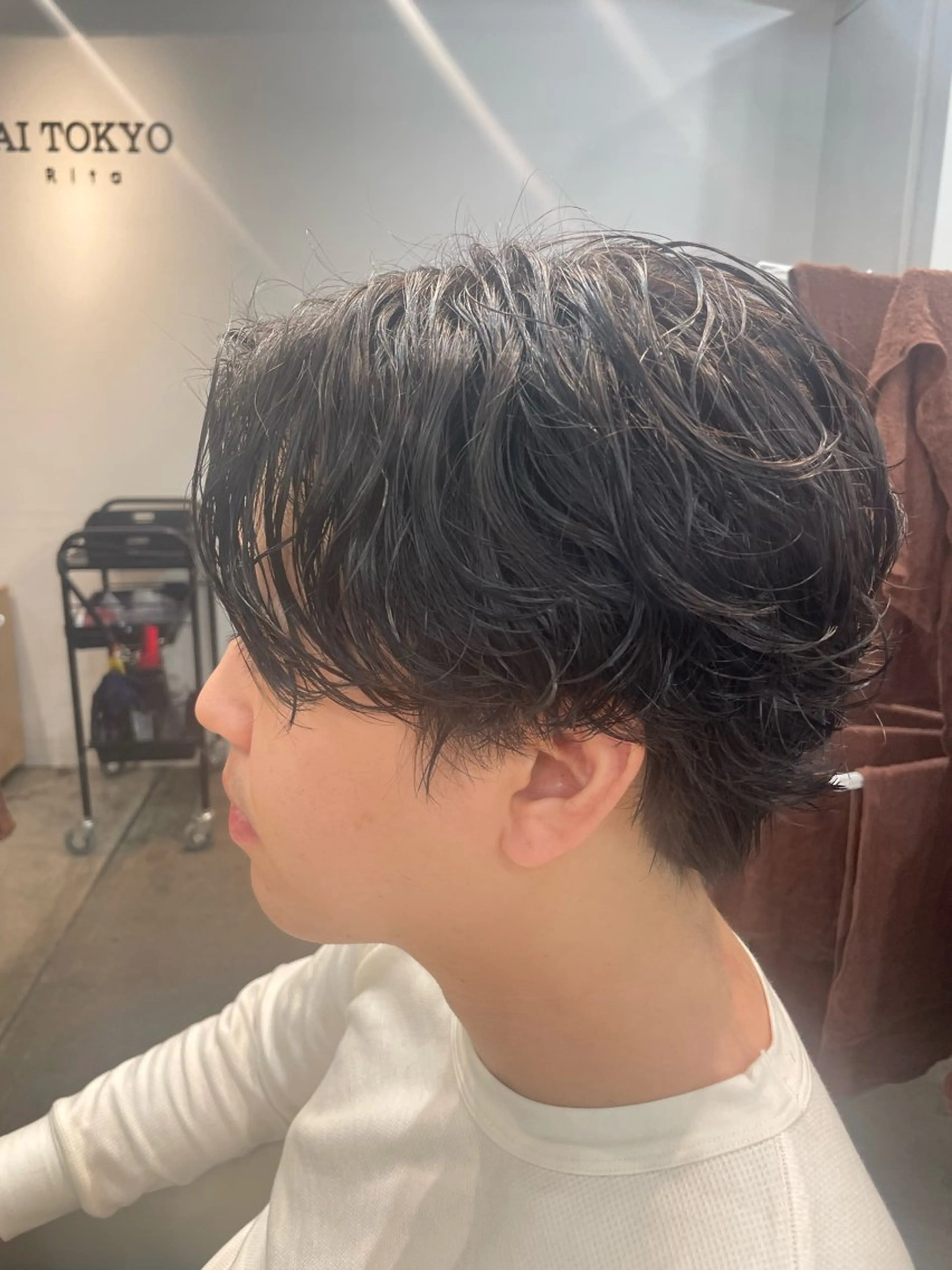 パーマ ニュアンスパーマ ニュアンス王子 🥀𓈒のヘアスタイル