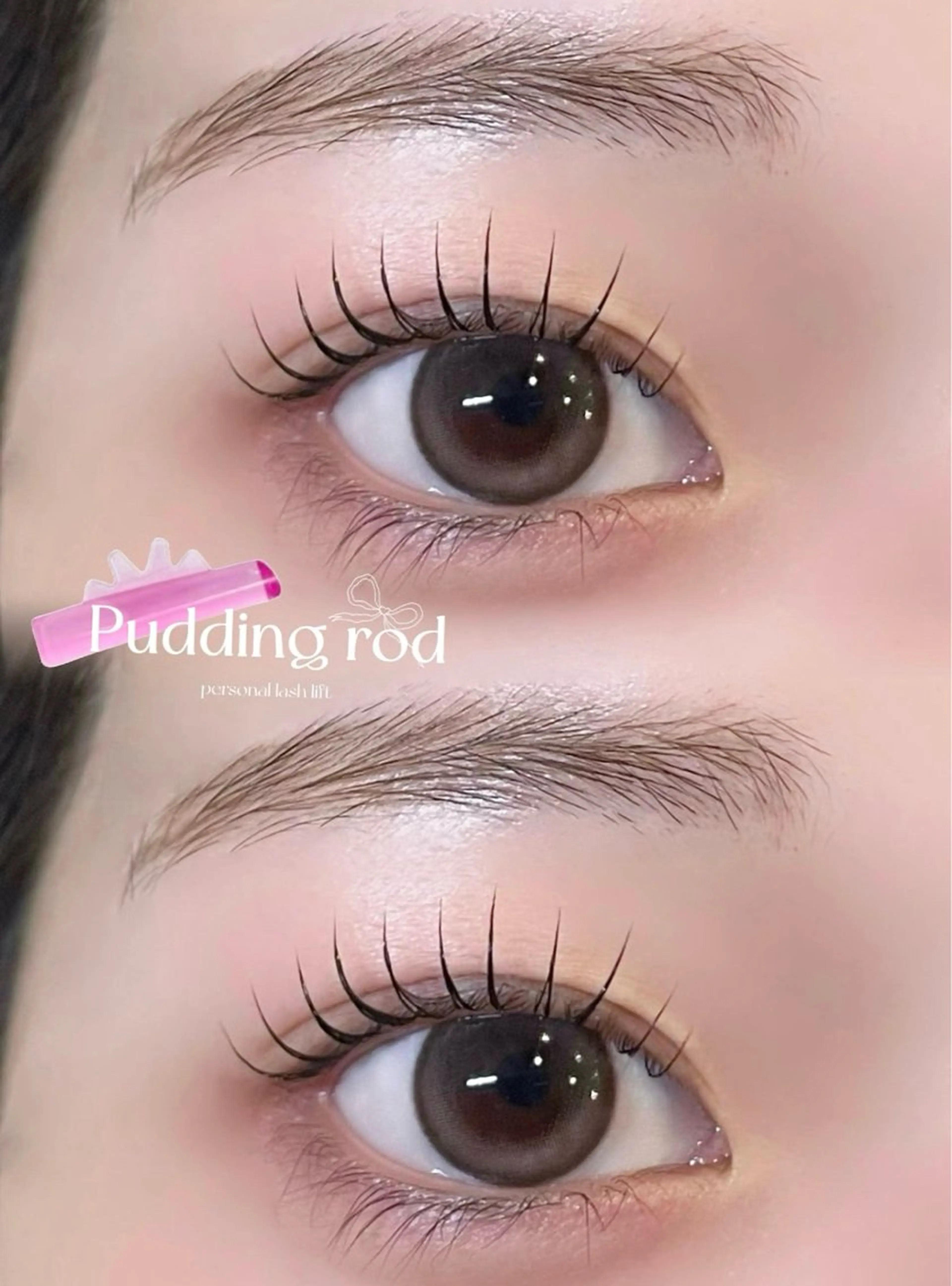 マツエク・マツパ 韓国風マツエク Le'a first JURI🩶のマツエク・マツパデザイン