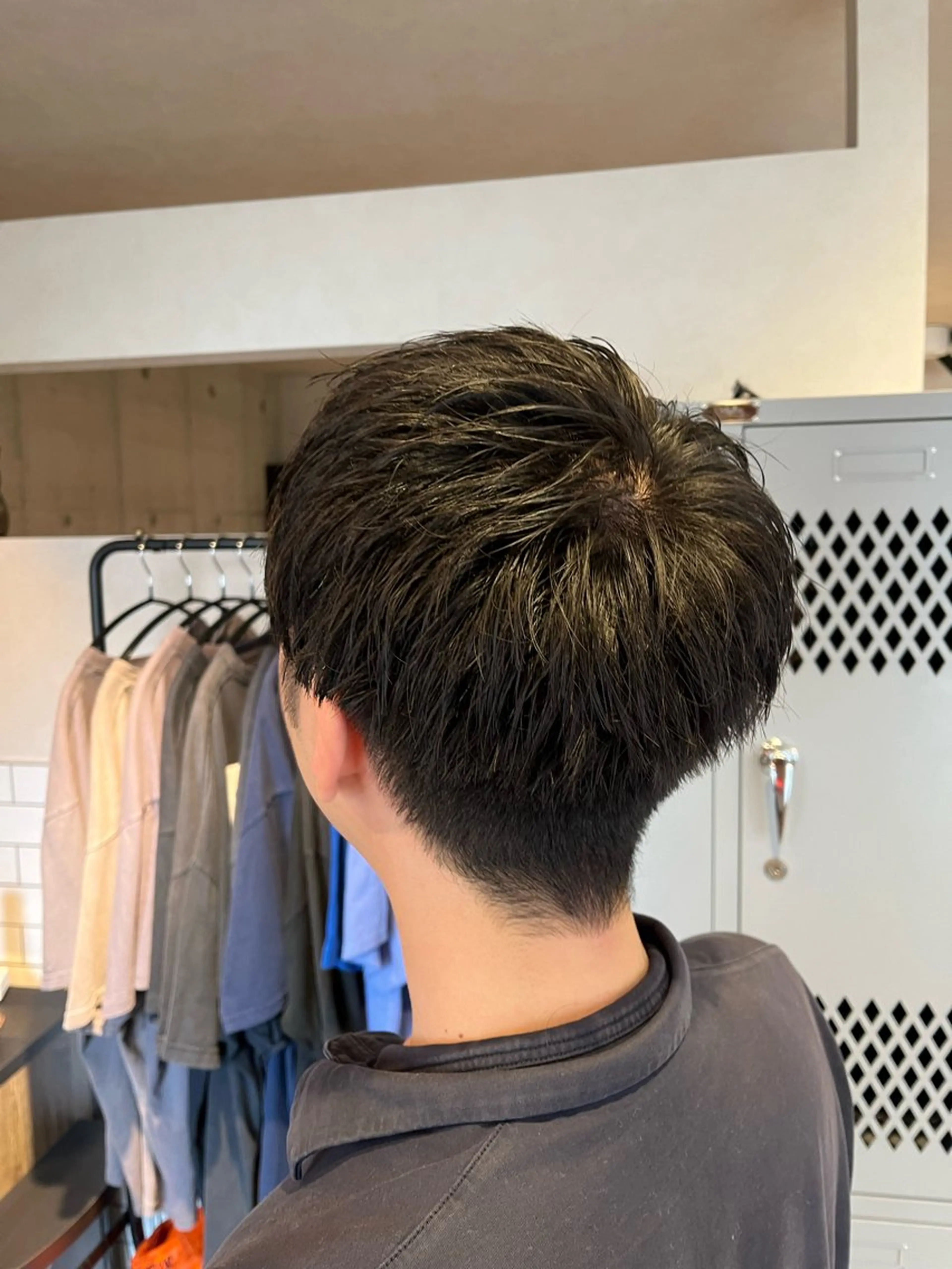 ショート メンズ マッシュ カット Lamp所属・🌀メンズパーマ🌀 🐏丸山祐宇🐏のヘアスタイル