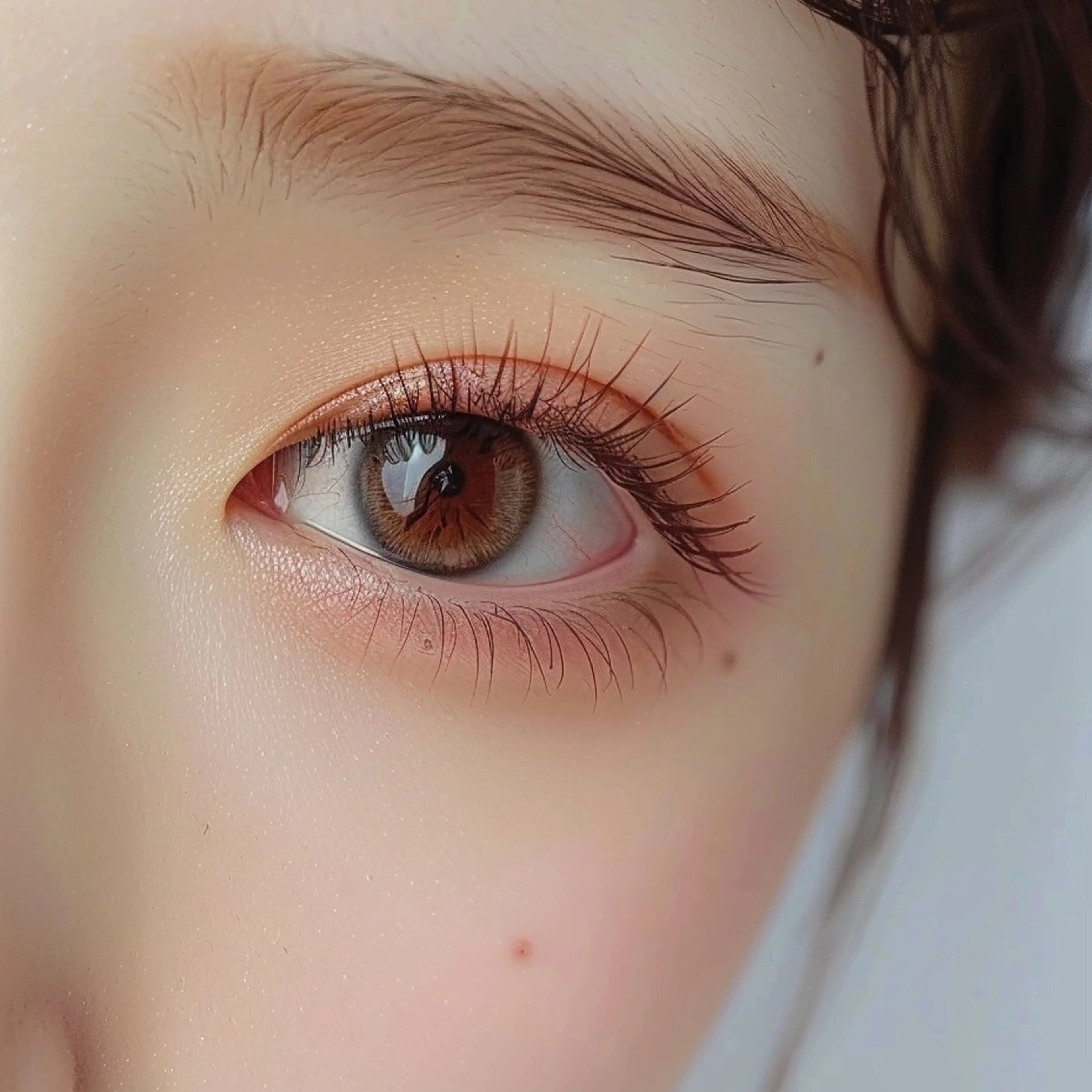 マツエク・マツパ マツパ しもかわ かほのヘアスタイル