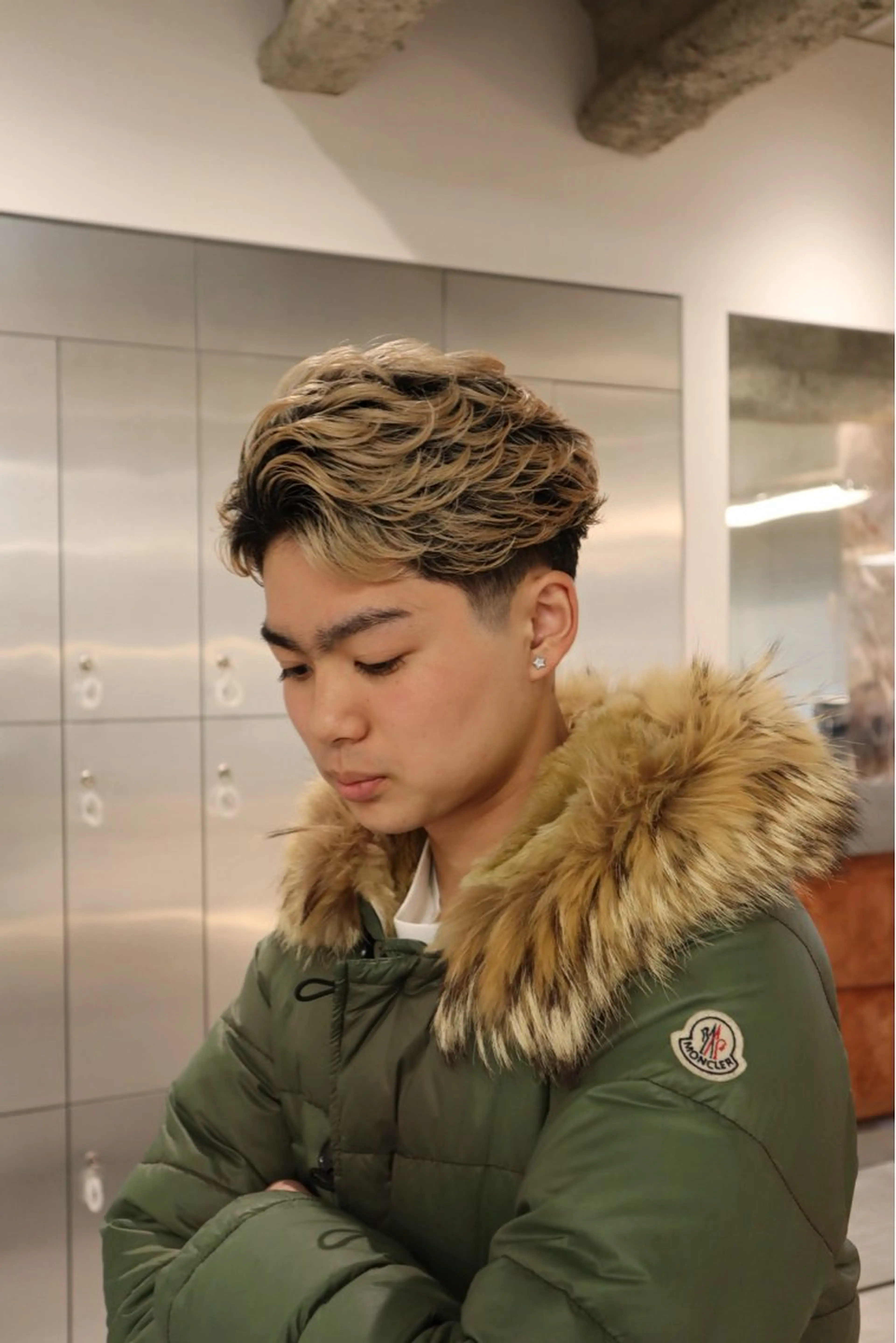ショート パーマ メンズ カット パーマ トリートメント ヘアセット メンズ特化   西野 晴紀のヘアスタイル